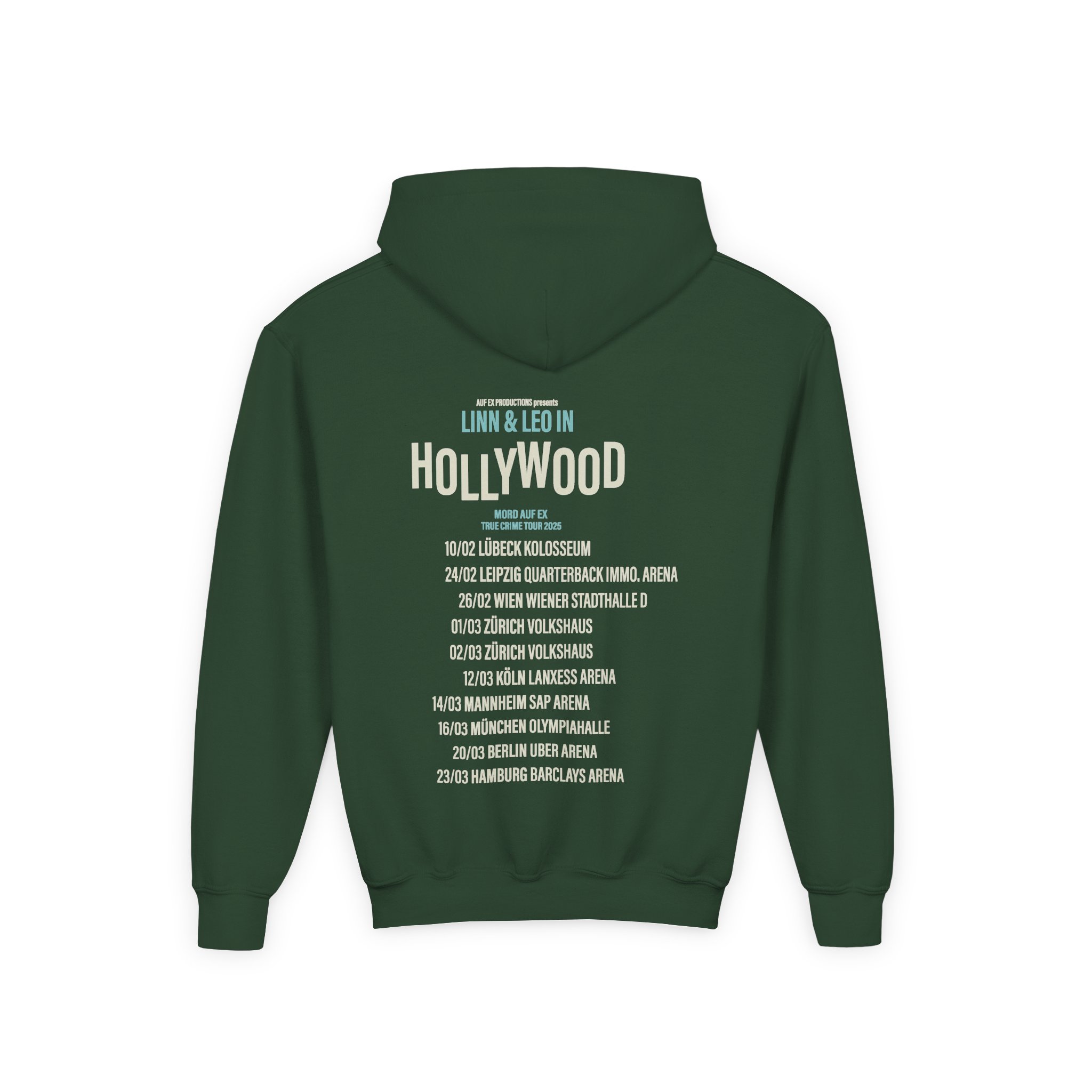 Youth Mord Auf Ex Tour 2025 Heavy Blend Hooded Sweatshirt - Image 6