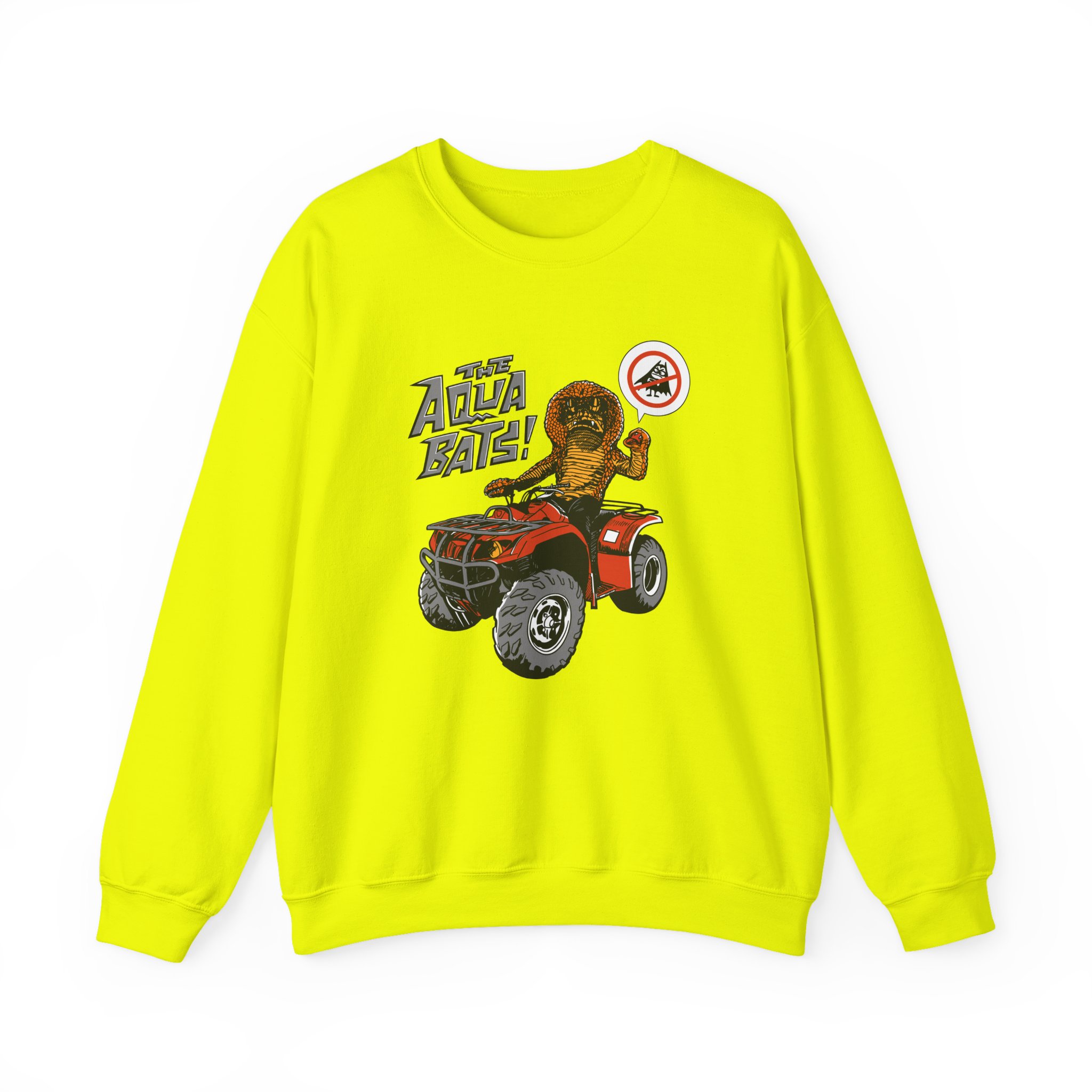 The Aquabats Cobra Man Unisex Heavy Blend™ Crewneck Sweatshirt - Image 9