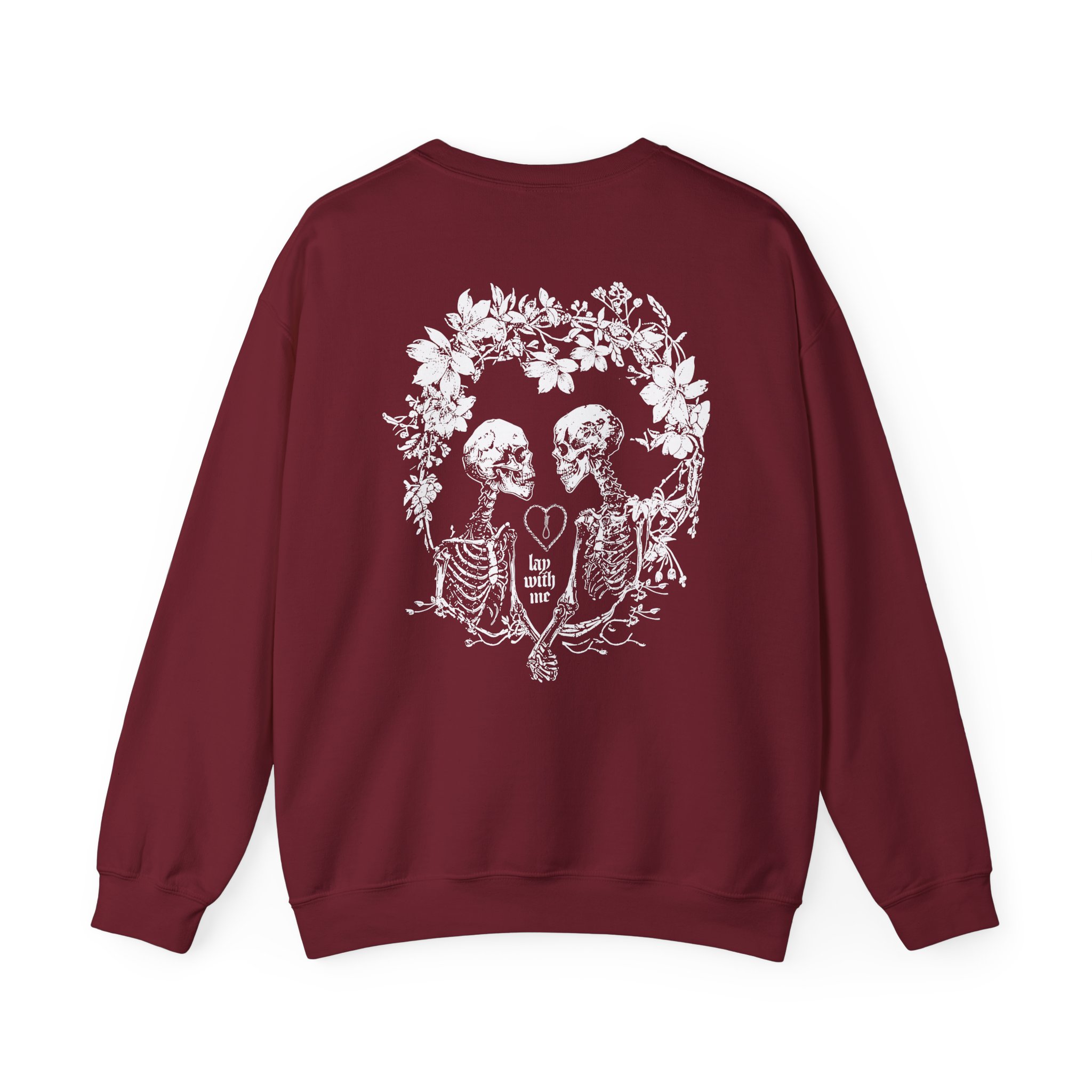 Paleface Swiss Lay With Me Flower Unisex Heavy Blend™ Crewneck Sweatshirt - Image 14