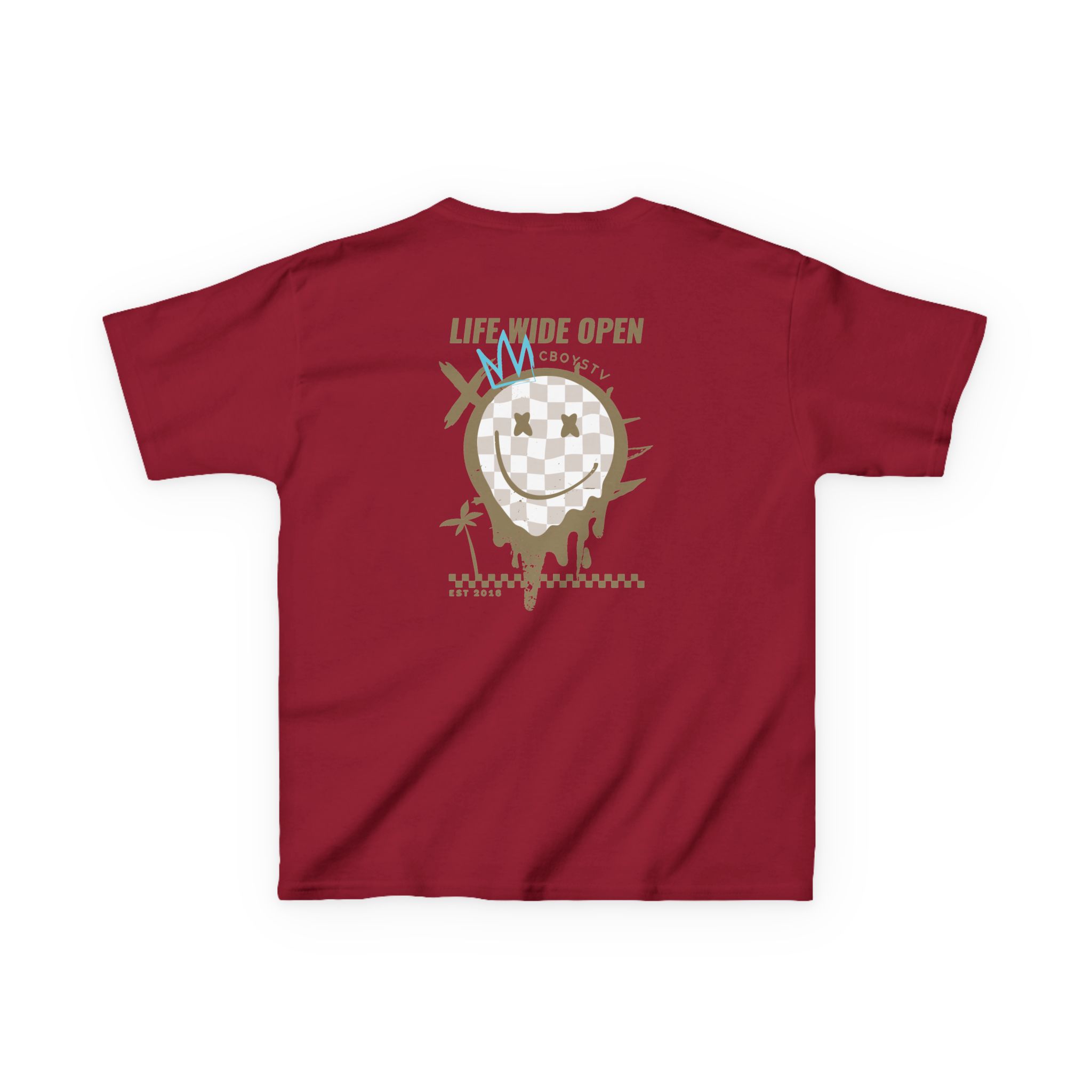 Kids Cboystv Tan Rockstar Heavy Cotton™ Tee - Image 16