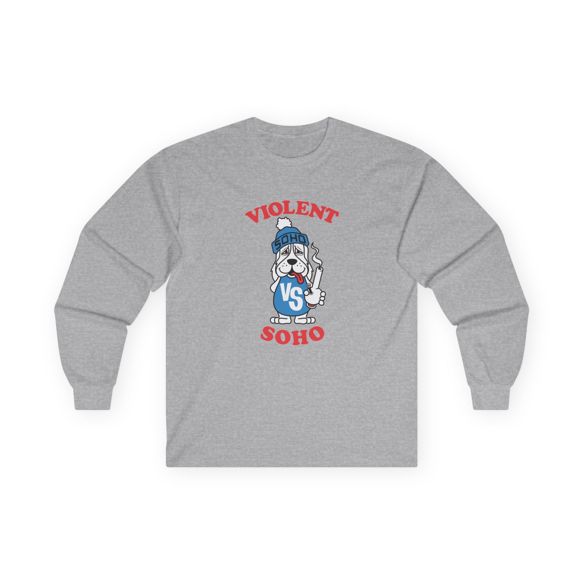 Violent Soho Slushed Puppy Unisex Ultra Cotton Long Sleeve Tee - Image 5