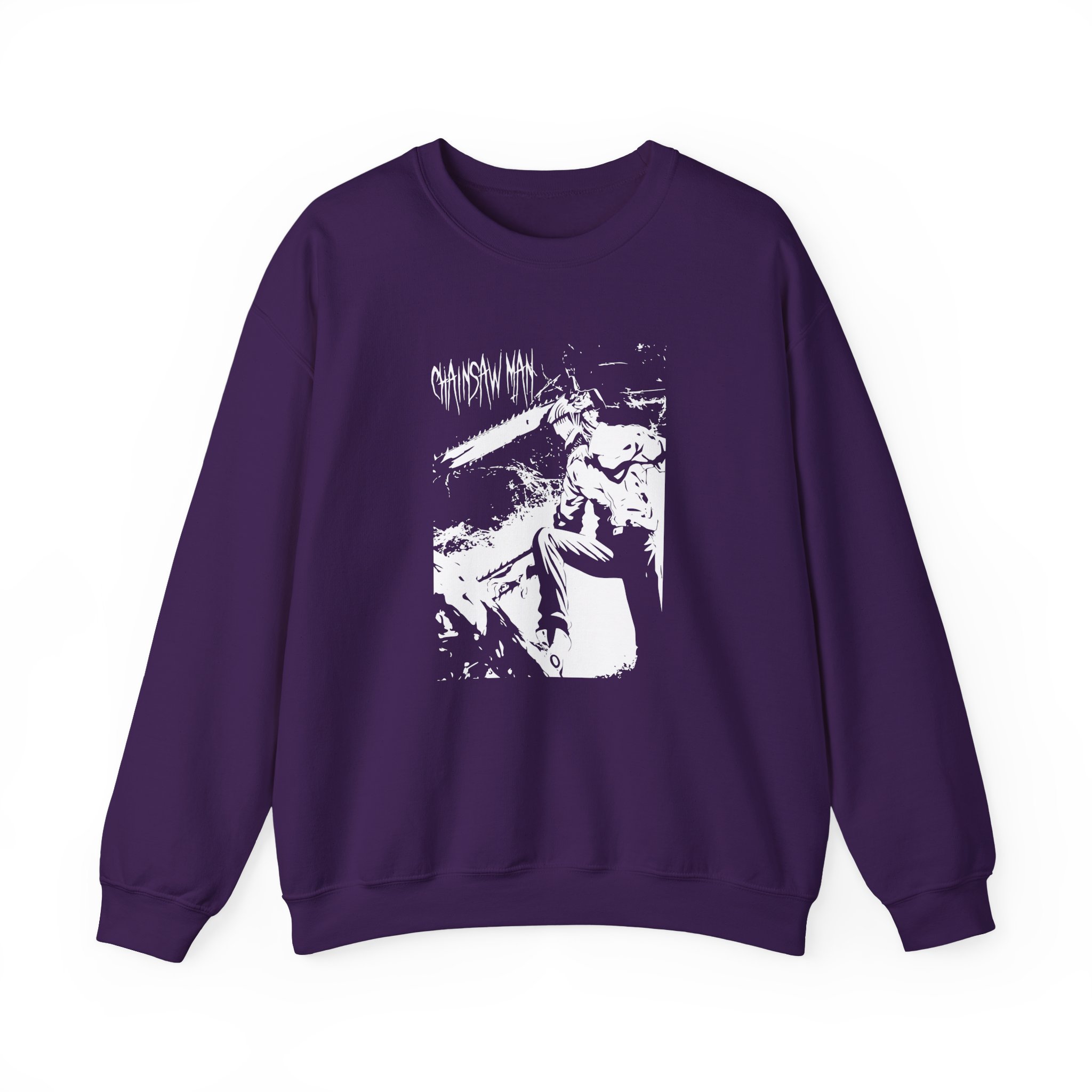 Chainsaw Man Jumbo Denji Unisex Heavy Blend™ Crewneck Sweatshirt - Image 17