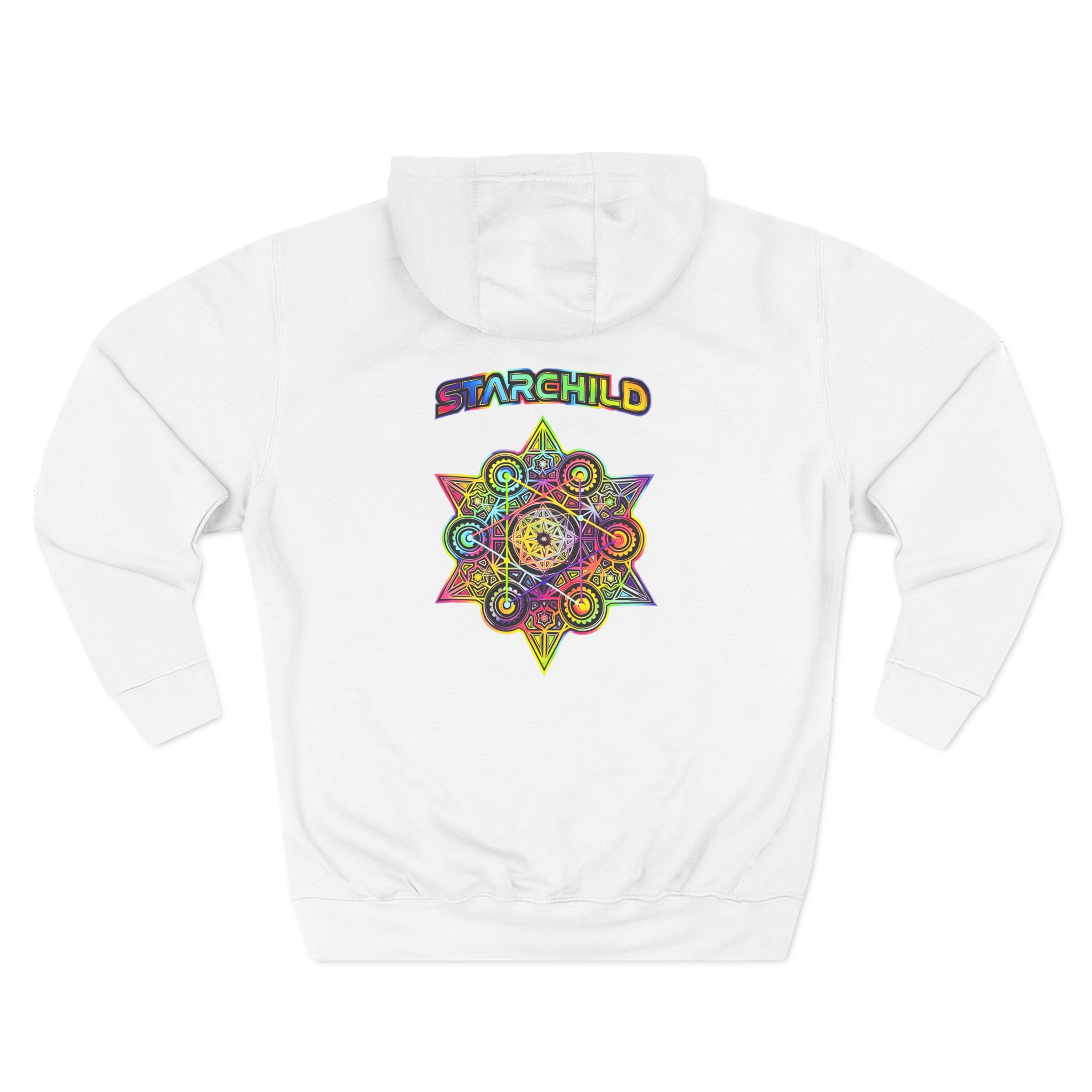 Lsdream Starchild Three-Panel Fleece Hoodie - Image 4