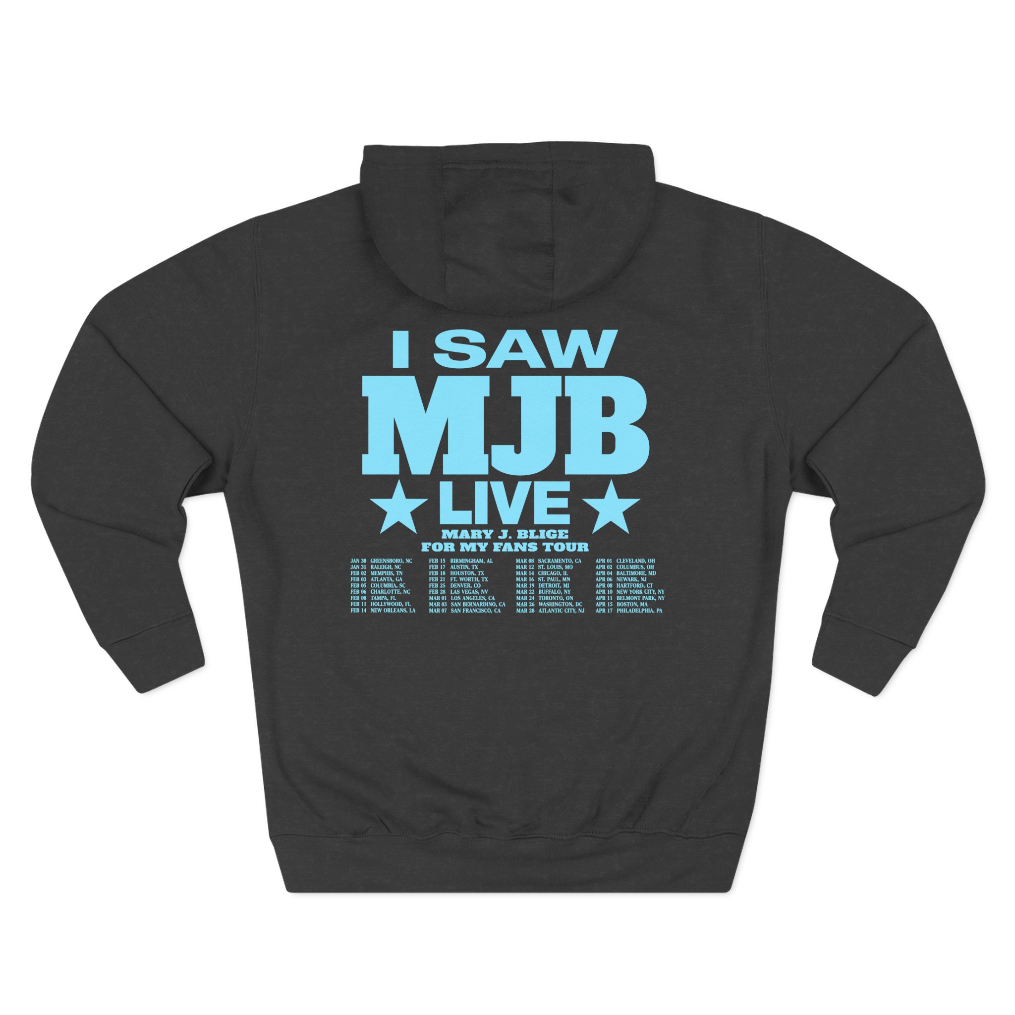 Mary J Blige Crown Three-panel Fleece Hoodie - Image 4