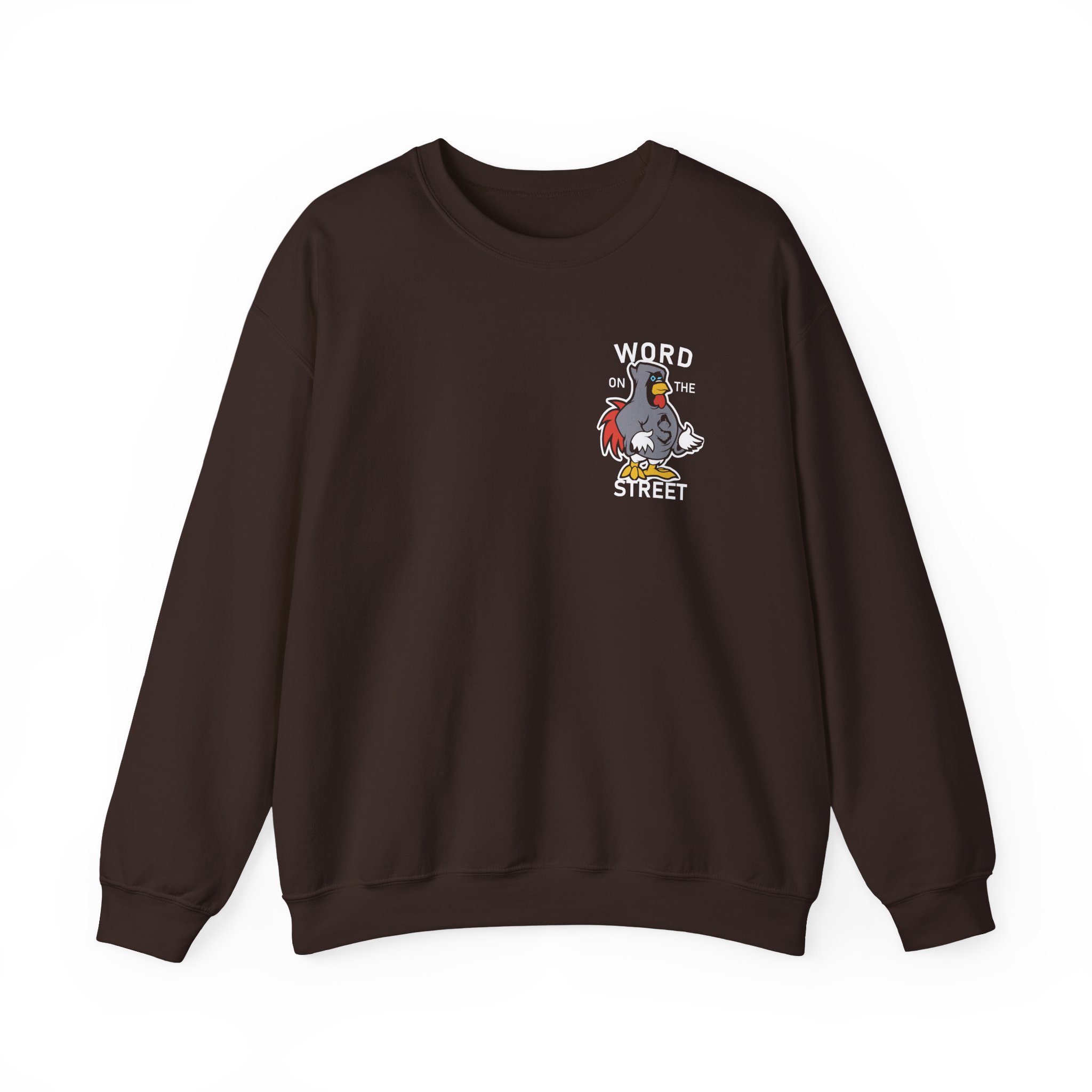 Shroud Chicken Word On The Street Unisex Heavy Blend™ Crewneck Sweatshirt - Image 5