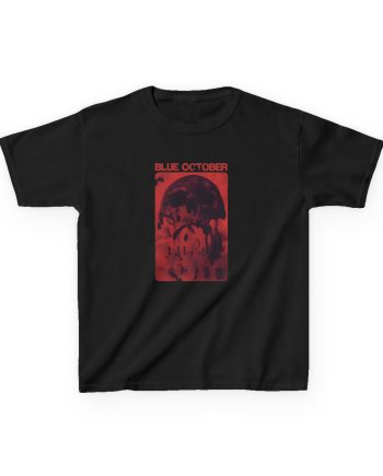 Blue October Skull Smile Kids Heavy Cotton™ Tee