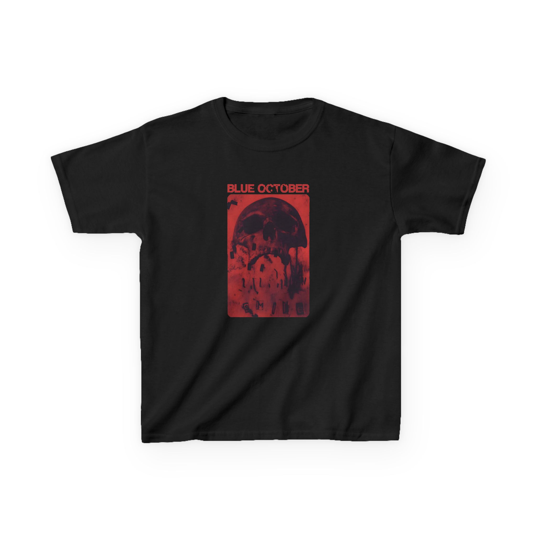 Blue October Skull Smile Kids Heavy Cotton™ Tee