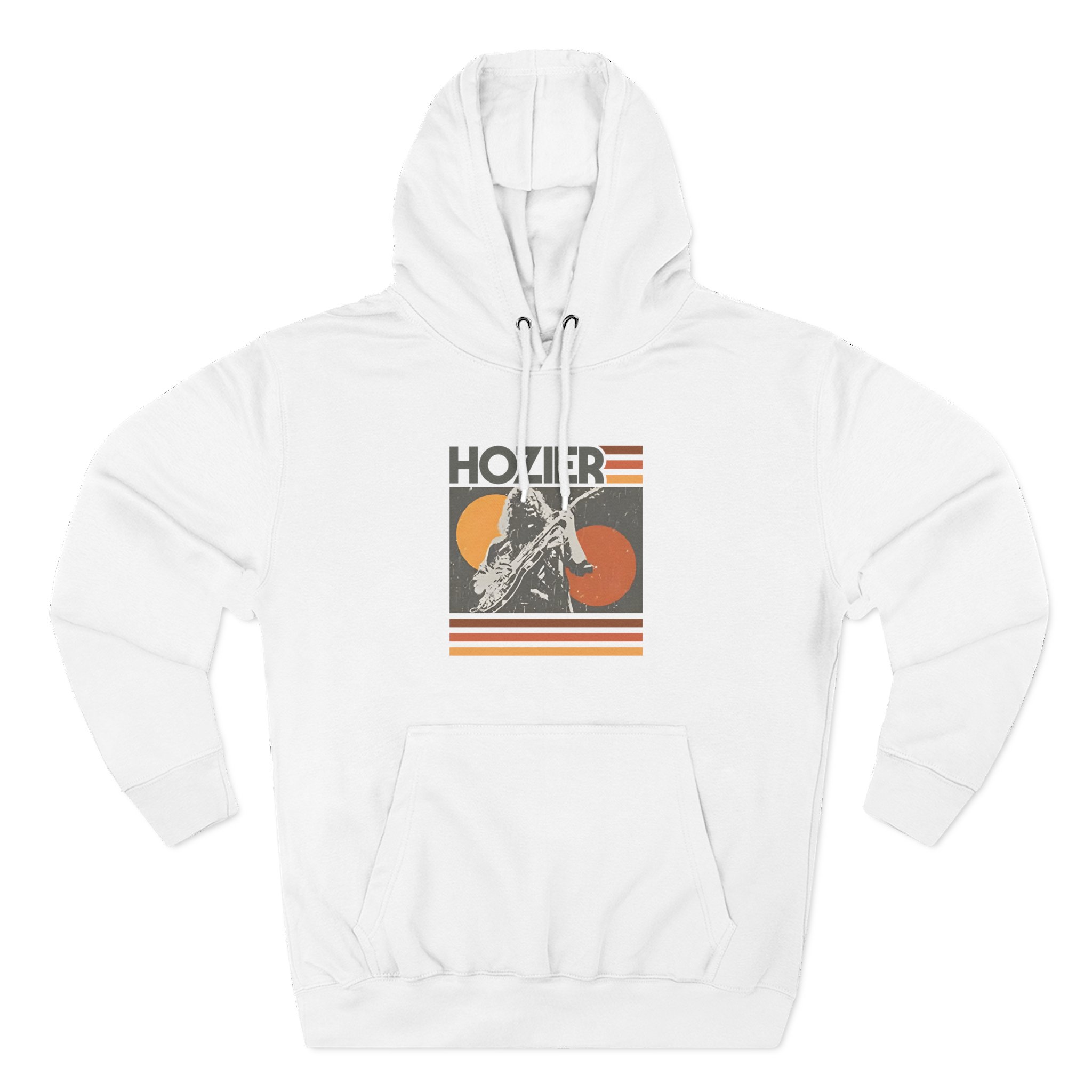 Hozier Icon Print Three-Panel Fleece Hoodie