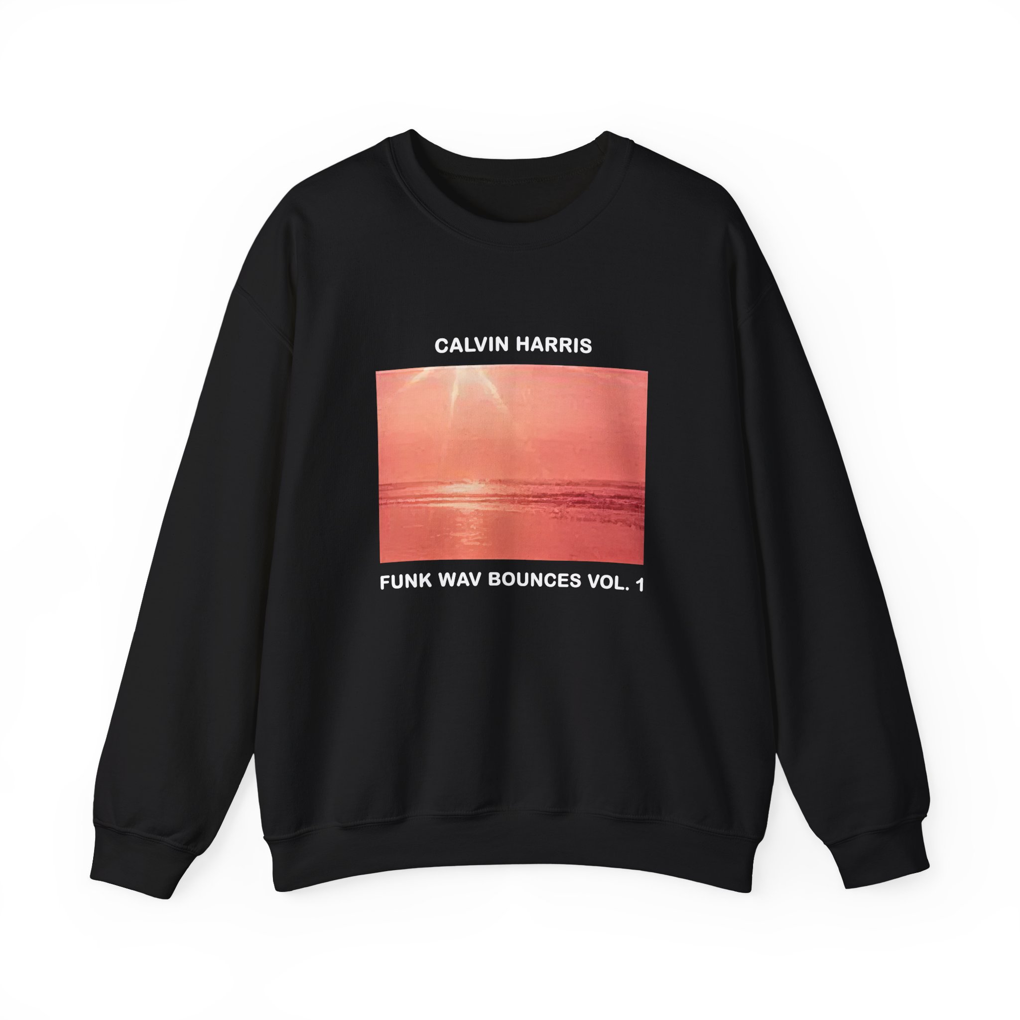 Calvin Harris' Funk Wav Bounces Vol 1 Unisex Heavy Blend™ Crewneck Sweatshirt