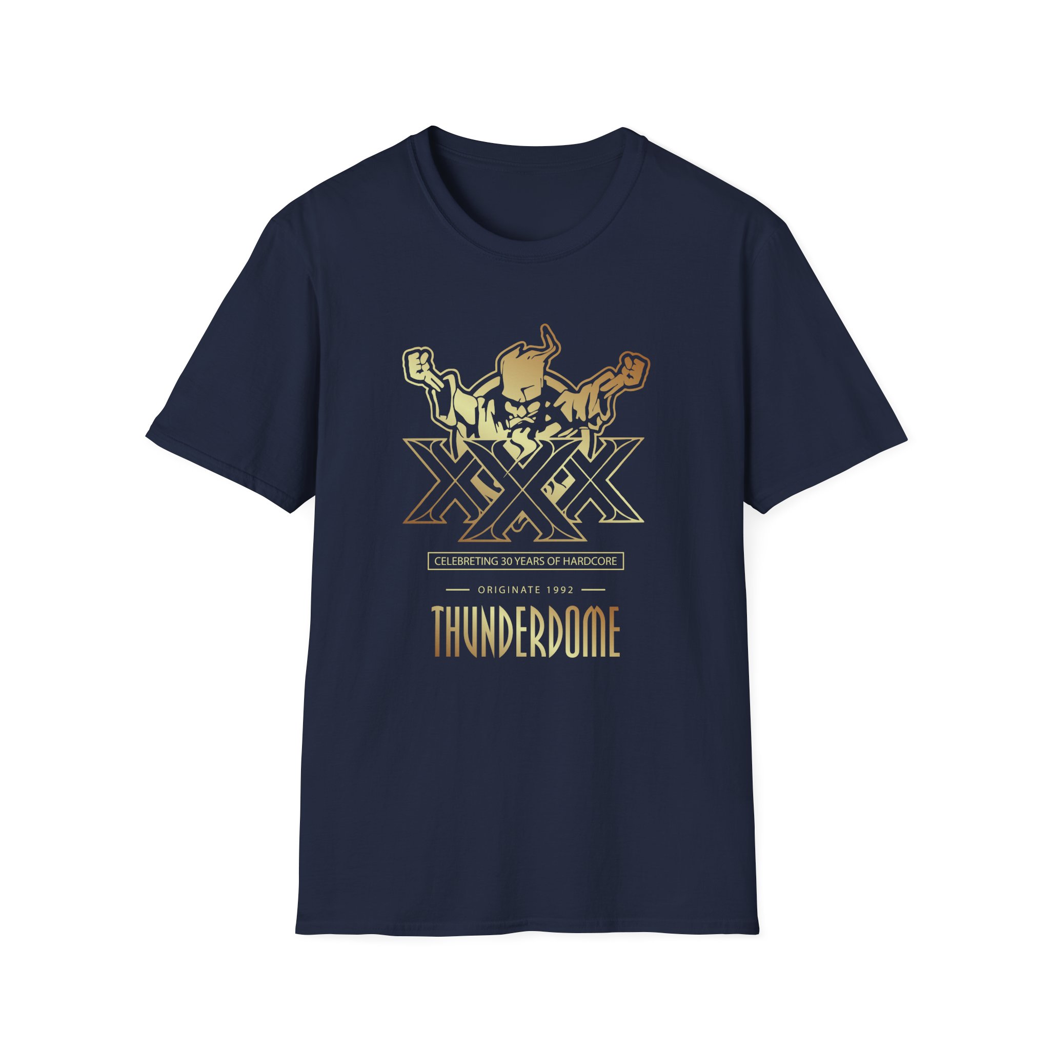 Thunderdome 30 Years of Hardcore Unisex Softstyle T-shirt - Image 19