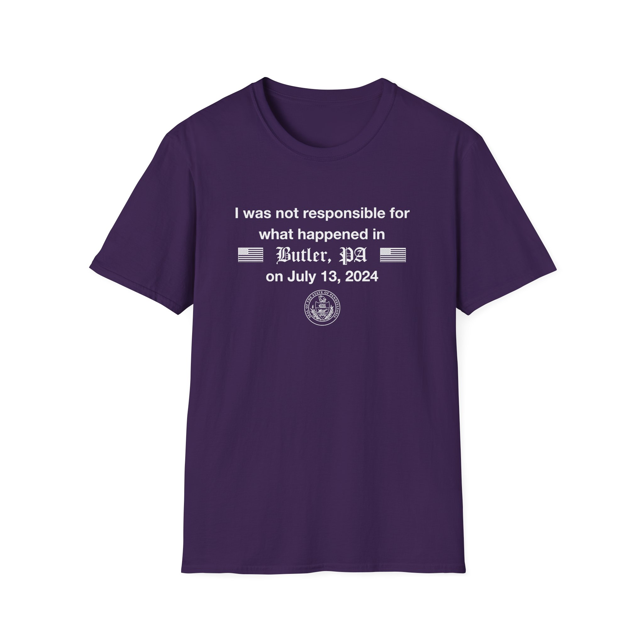 Jschlatt the Presidential Mishap Unisex Softstyle T-Shirt - Image 21