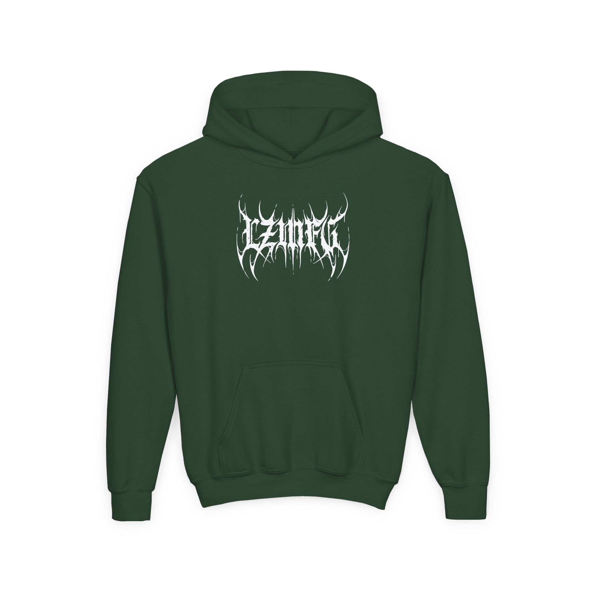 Adam LZ Metal Youth Heavy Blend Hooded Sweatshirt - Image 3