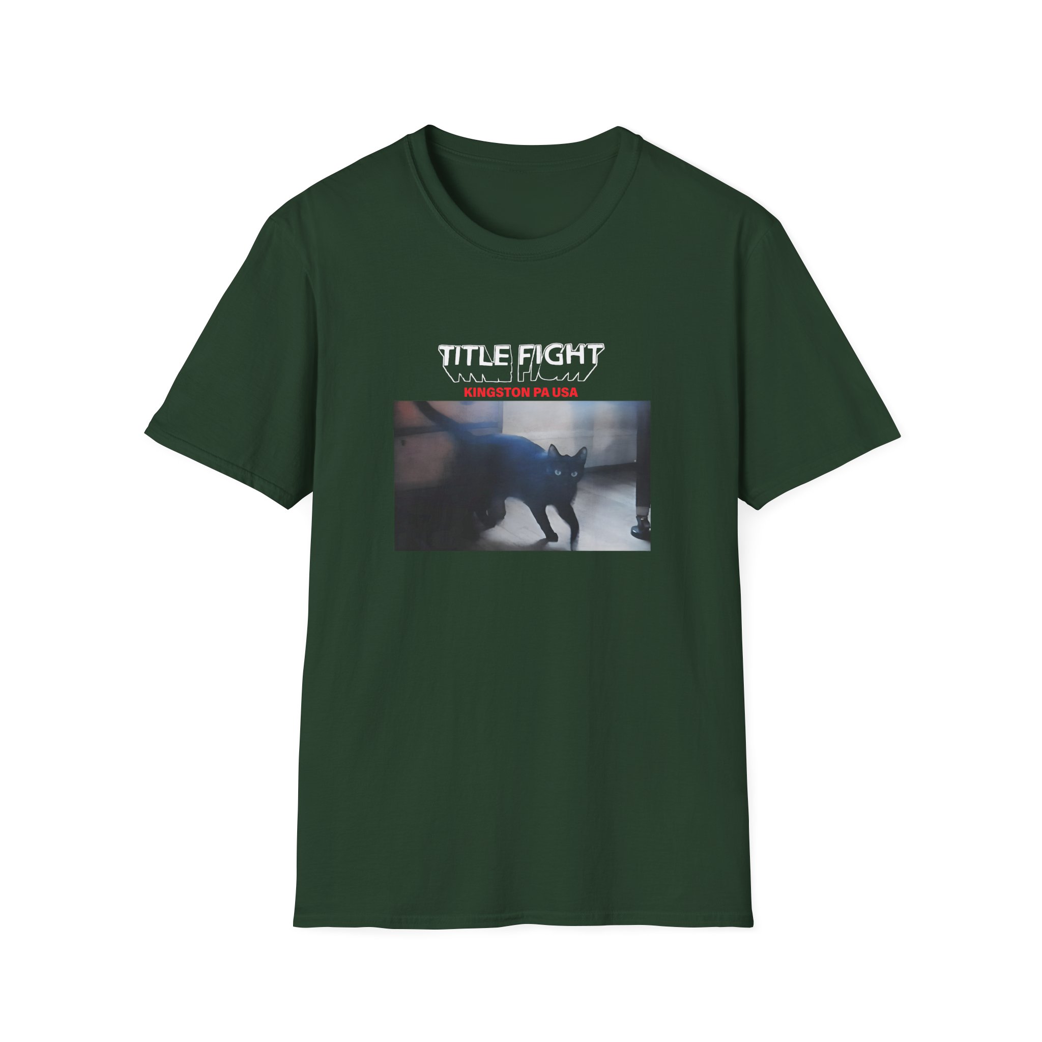 Cold Cuts Title Fight Kingston Cat Unisex Softstyle T-Shirt - Image 7