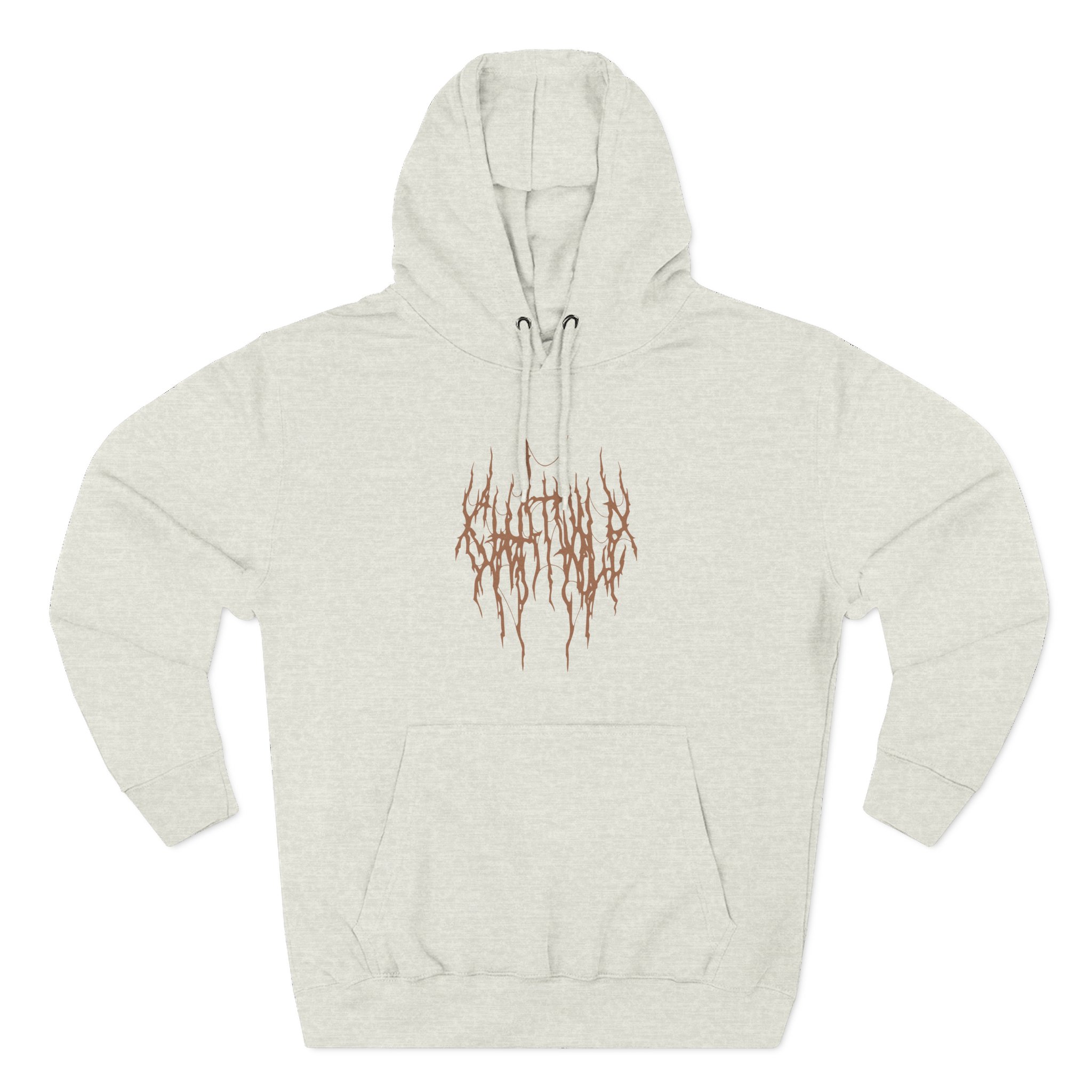 Chat Pile Logo Three-Panel Fleece Hoodie - Image 9
