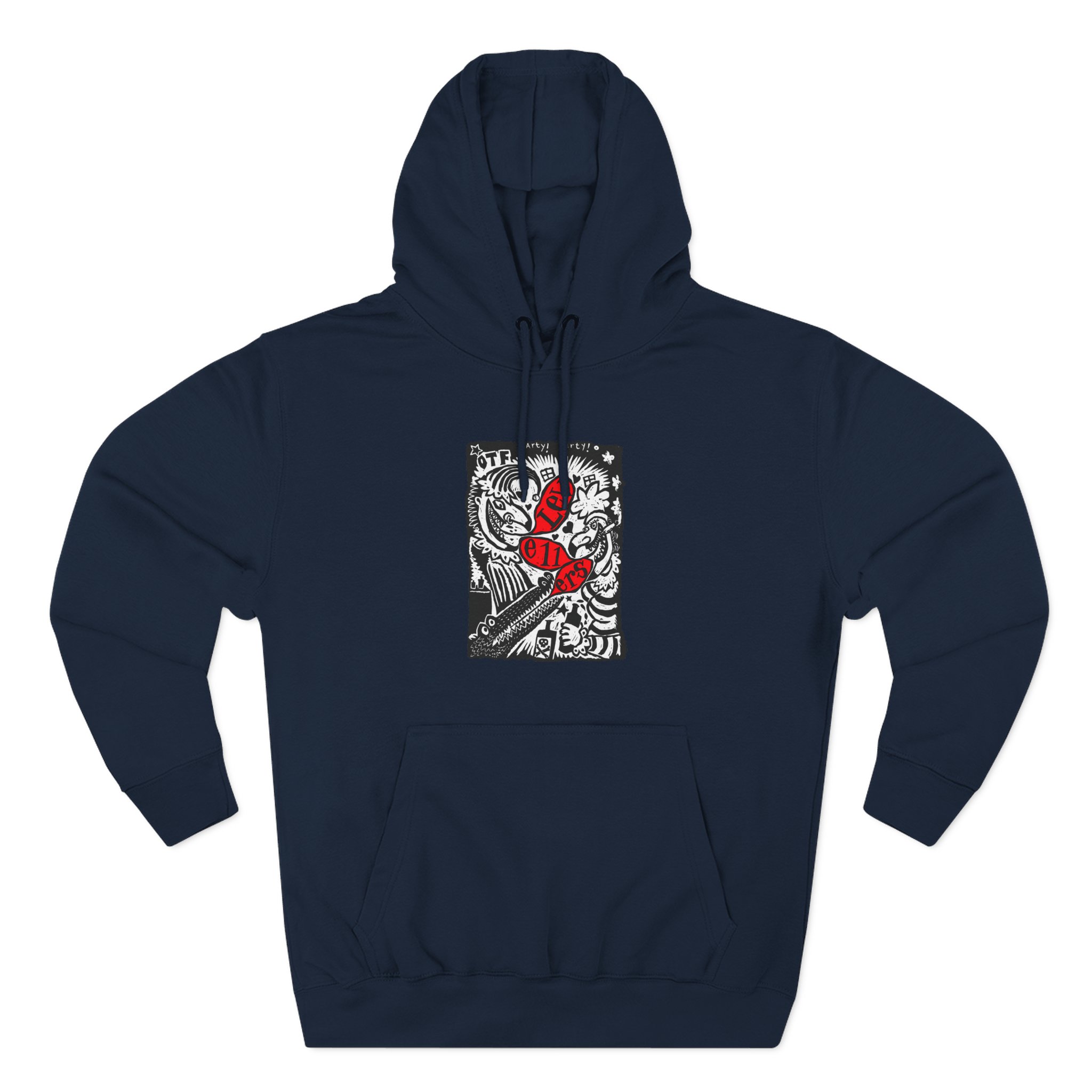 Levellers Party Party Three-Panel Fleece Hoodie - Image 13