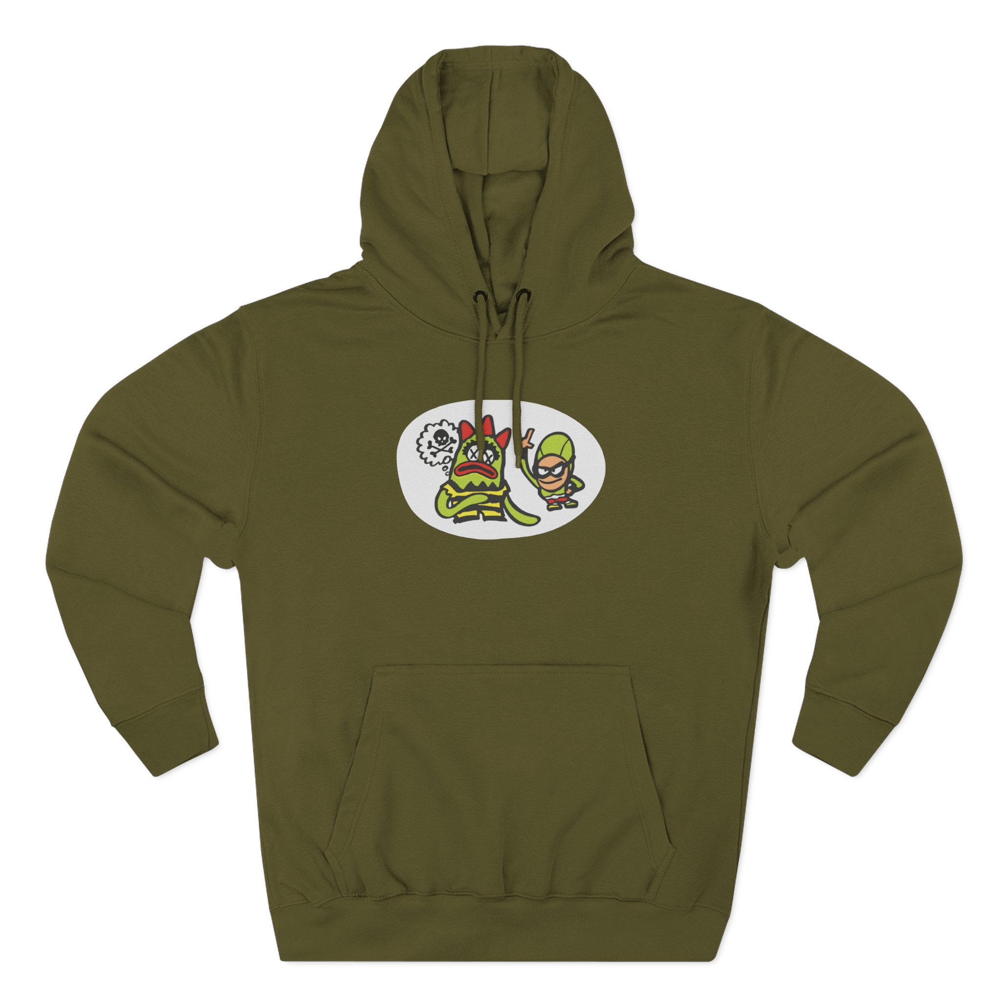 The Aquabats Bat Commander Three-Panel Fleece Hoodie - Image 5