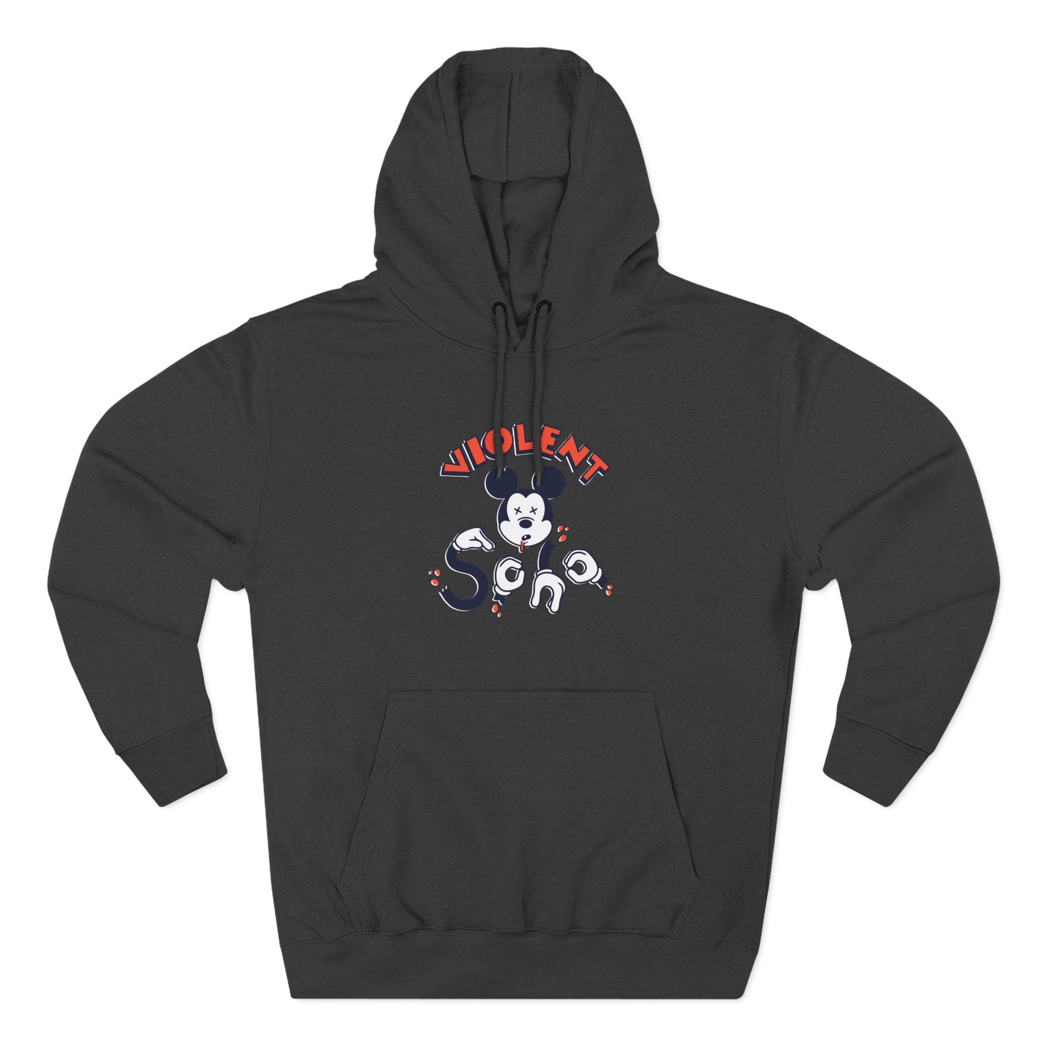 Violent Soho Dead Mouse Three-Panel Fleece Hoodie - Image 3
