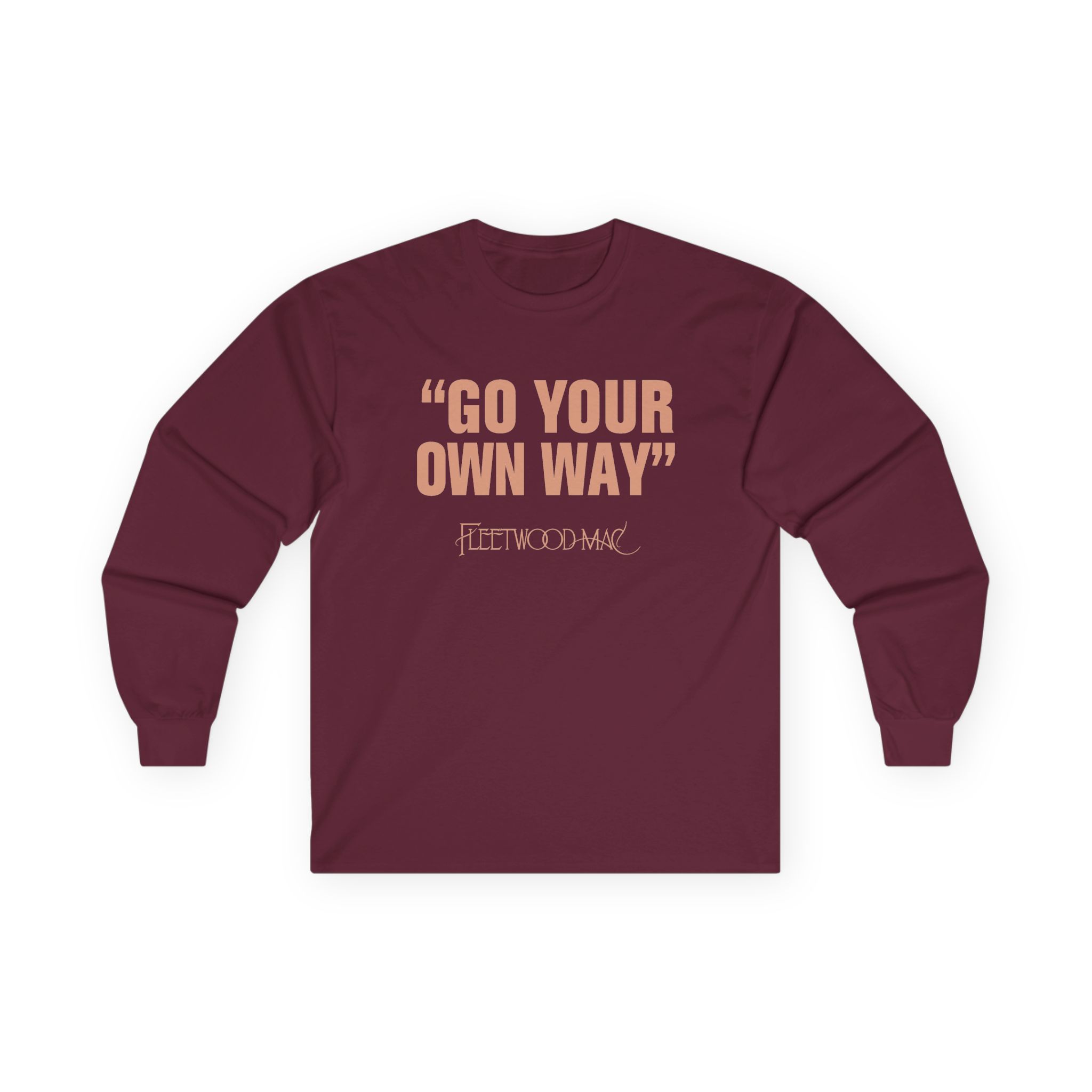 Fleetwood Mac Go Your Own Way Unisex Ultra Cotton Long Sleeve Tee - Image 3