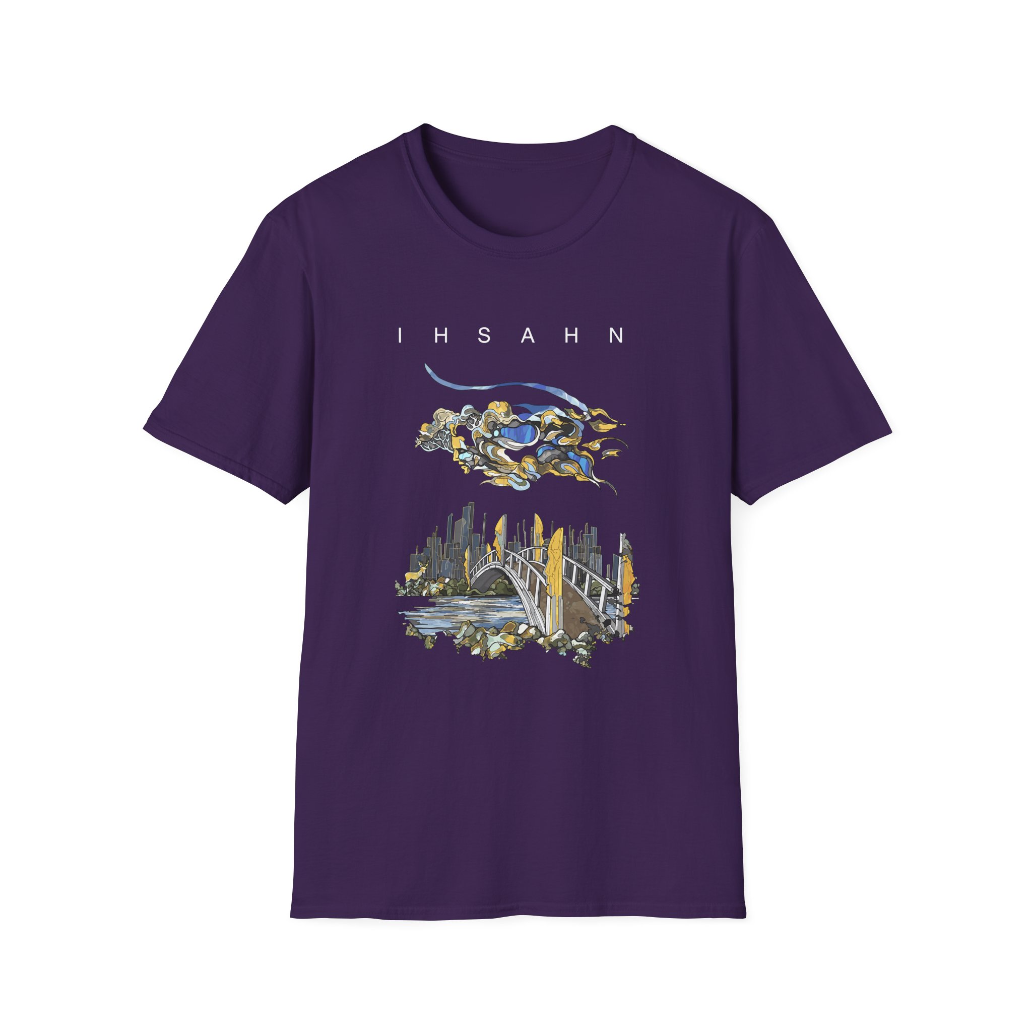 Ihsahn The Distance Between Us Unisex Softstyle T-Shirt - Image 9
