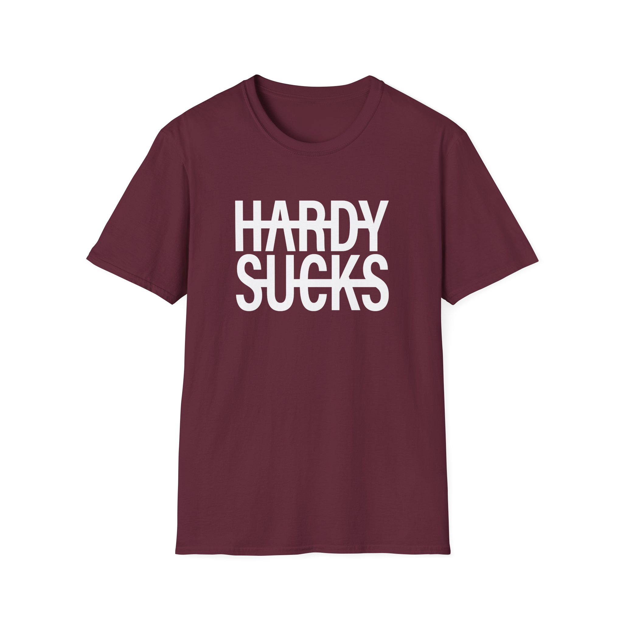 Hd Sucks Unisex Softstyle T-Shirt - Image 3