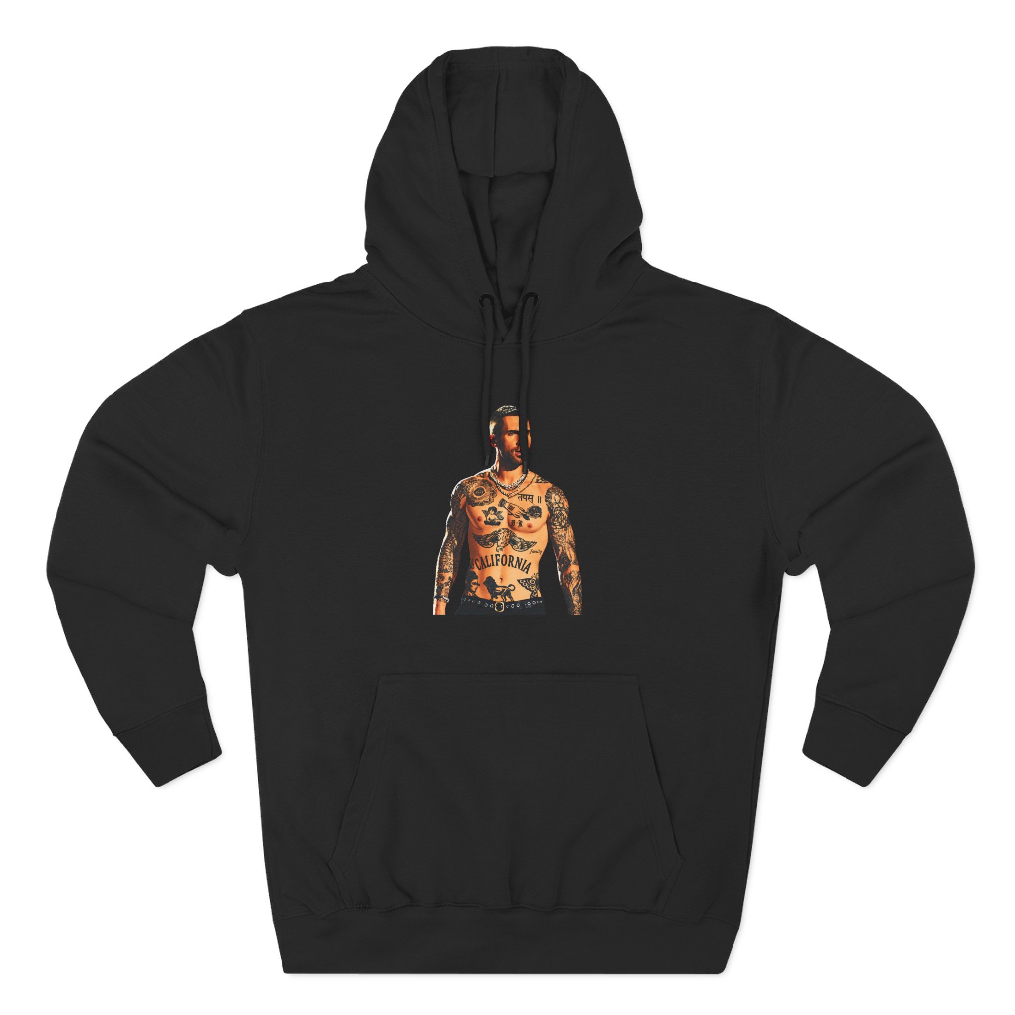 Adam Levine Three-Panel Fleece Hoodie - Image 3
