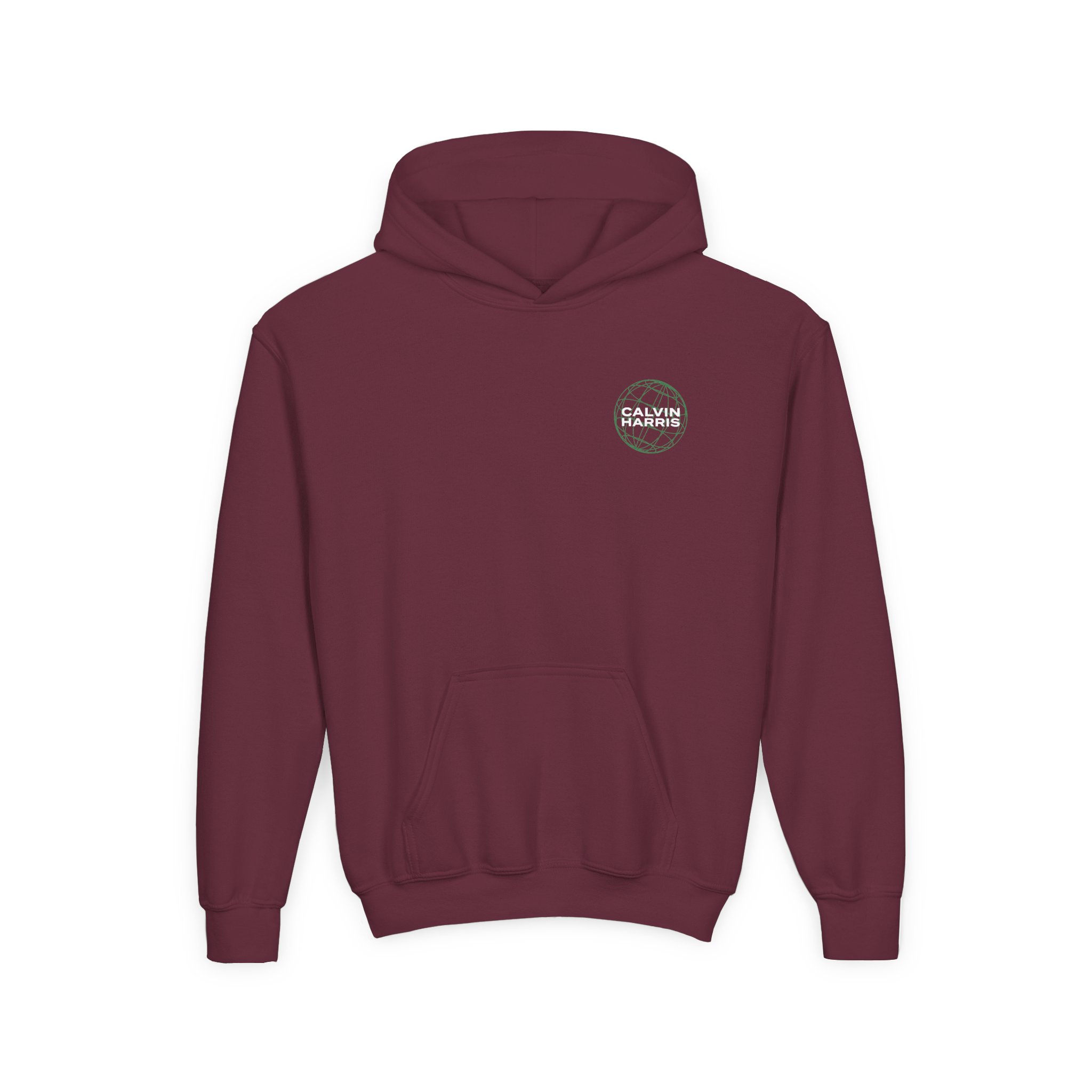 Youth Calvin Harris Wireframe Marlay Park Heavy Blend Hooded Sweatshirt - Image 3