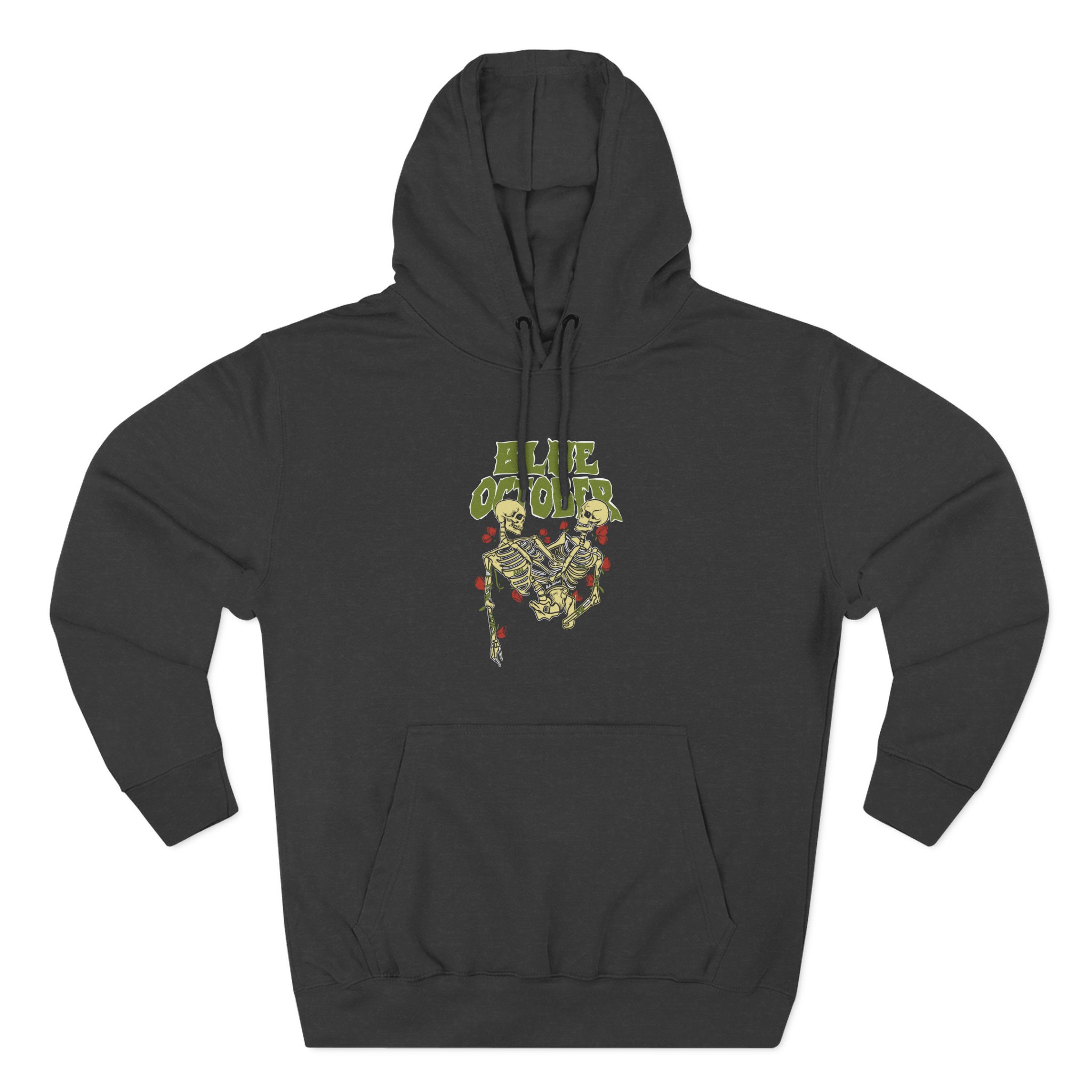 Blue October Skeleton Buddies Three-Panel Fleece Hoodie - Image 3