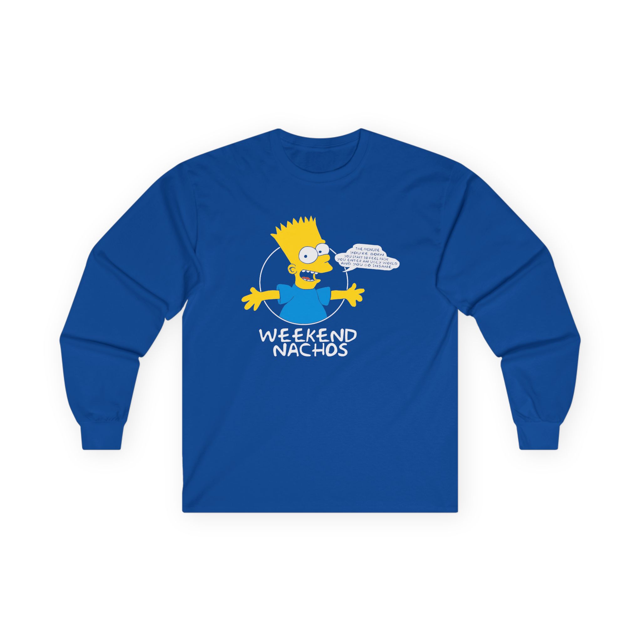 Weekend Nachos Unisex Ultra Cotton Long Sleeve Tee - Image 9