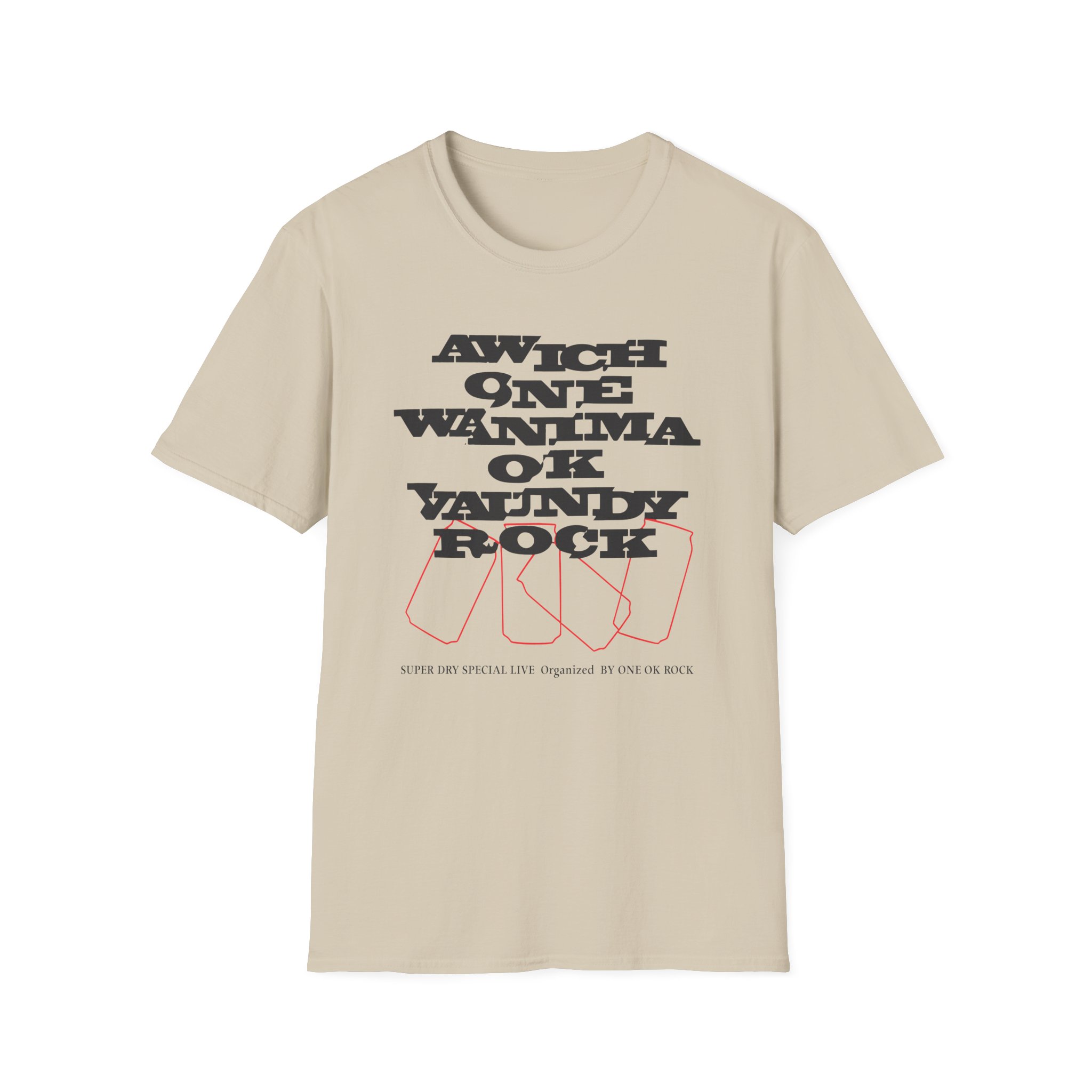 One Ok Rock Sd Unisex Softstyle T-Shirt - Image 3