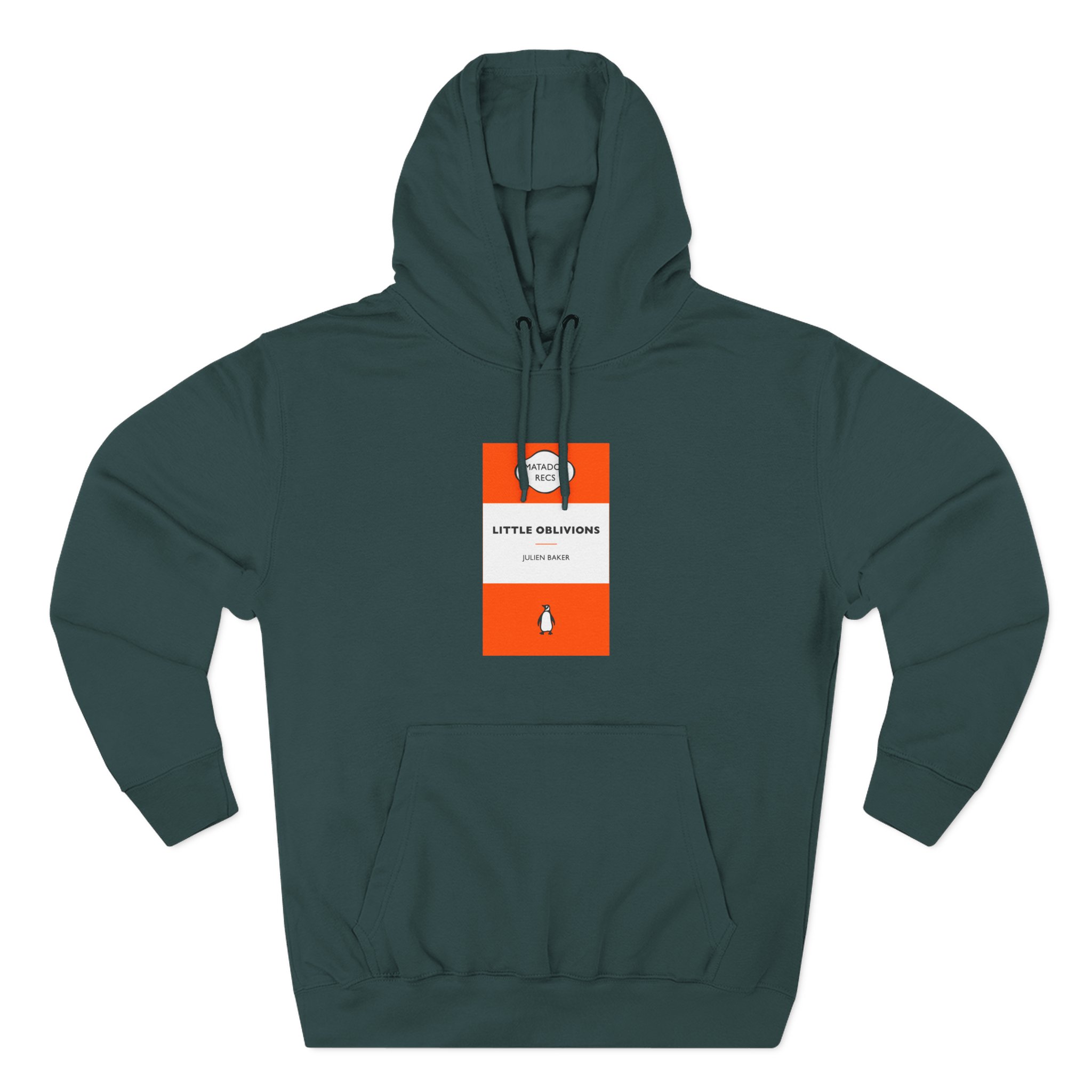 Julien Baker Book Cover Three-Panel Fleece Hoodie - Image 7
