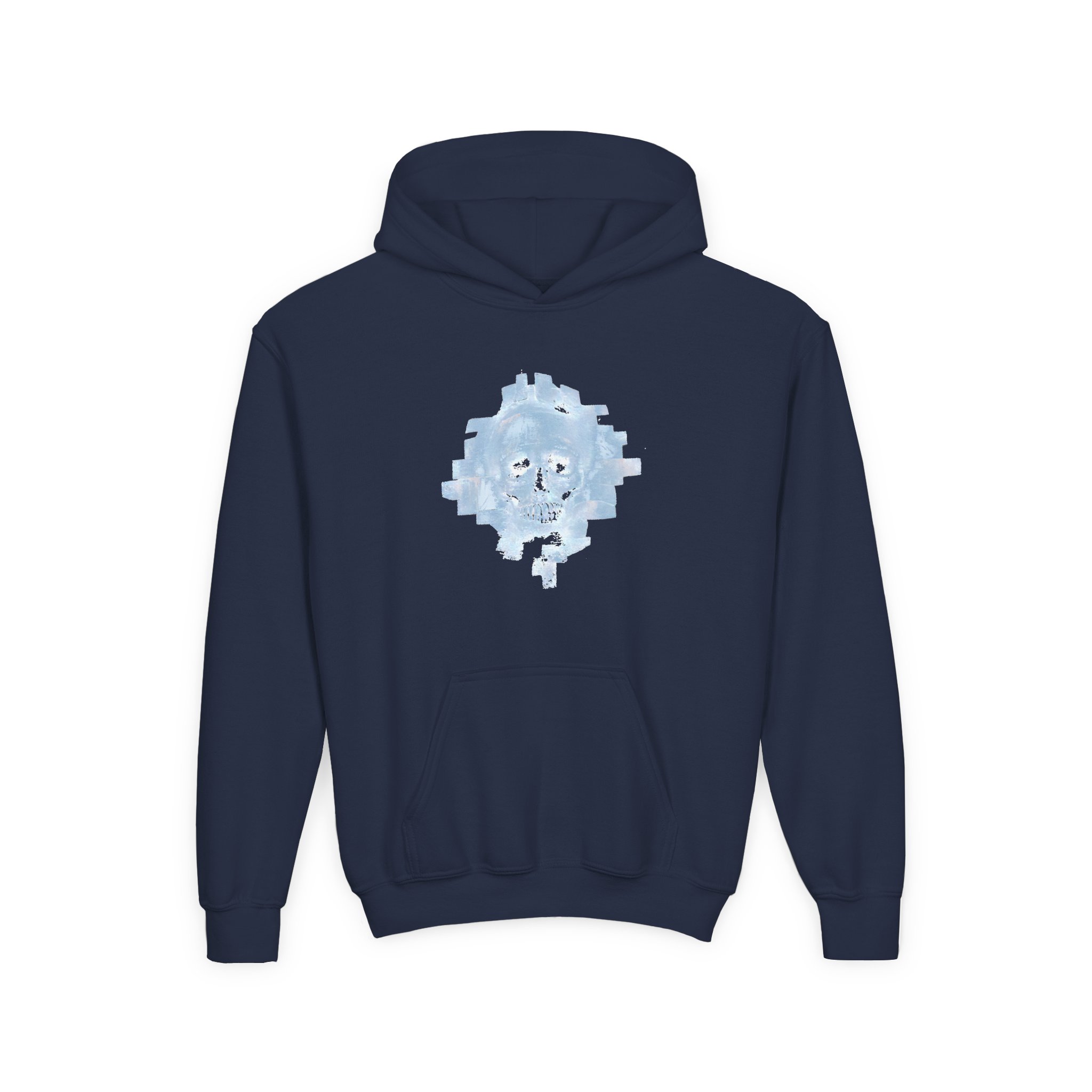 Thunderdome Skull Youth Heavy Blend Hooded Sweatshirt - Image 5