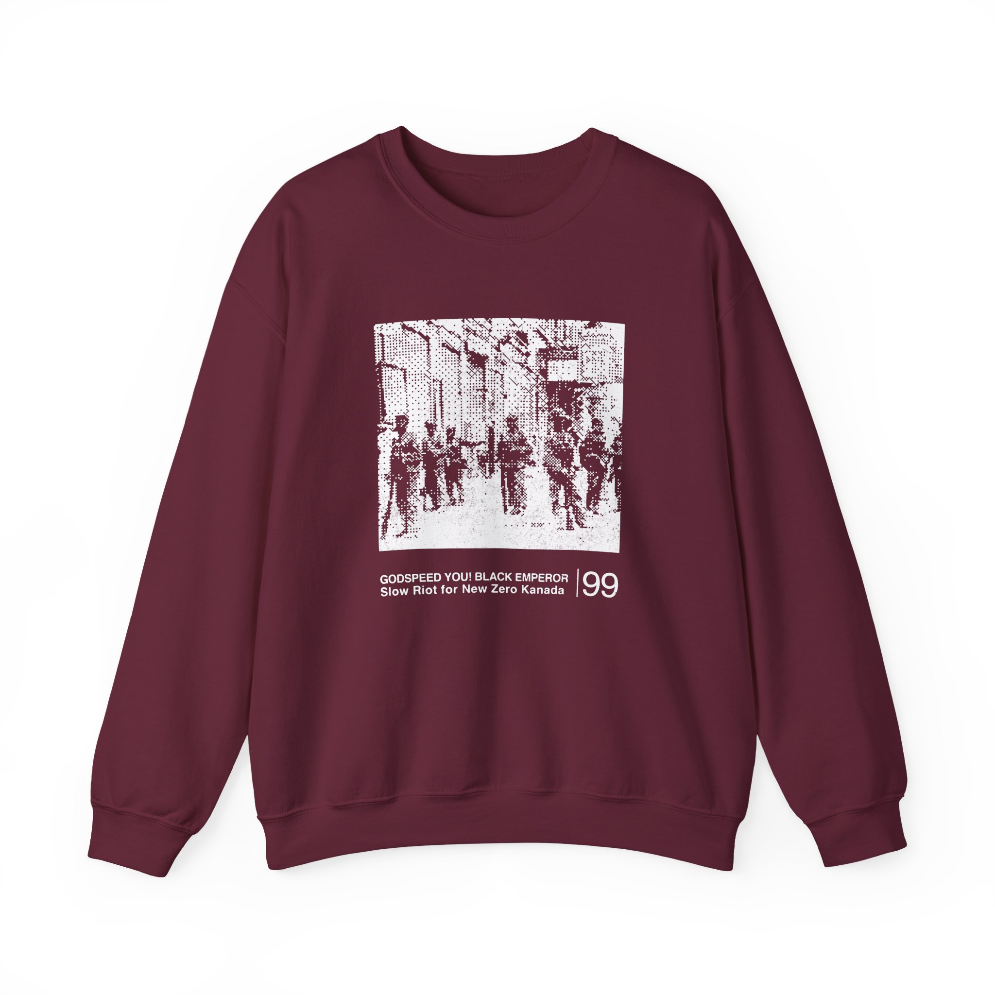 Godspeed You Black Emperor Unisex Heavy Blend™ Crewneck Sweatshirt - Image 5