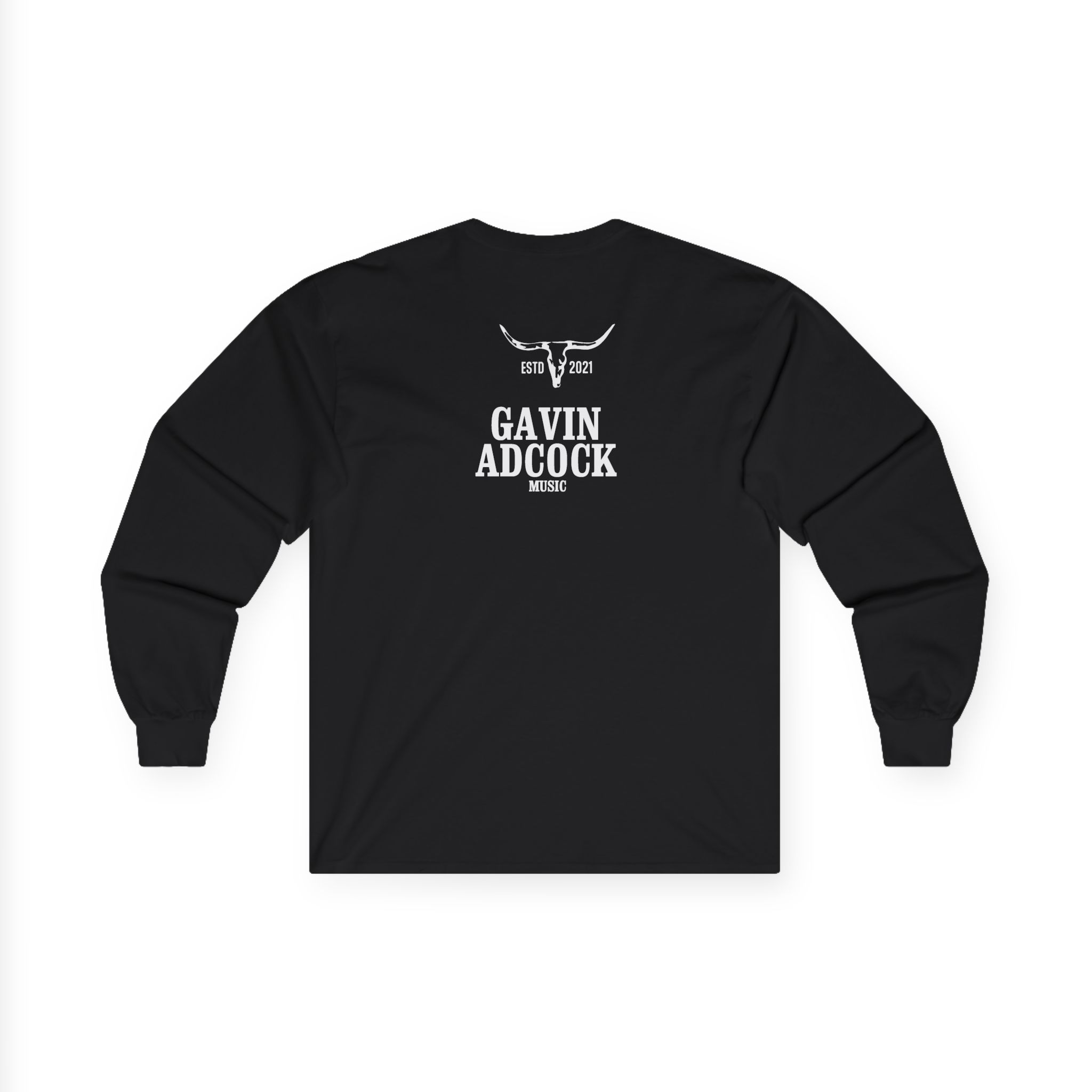 Gavin Adcock a Cigarette Black Photo Unisex Ultra Cotton Long Sleeve Tee - Image 2