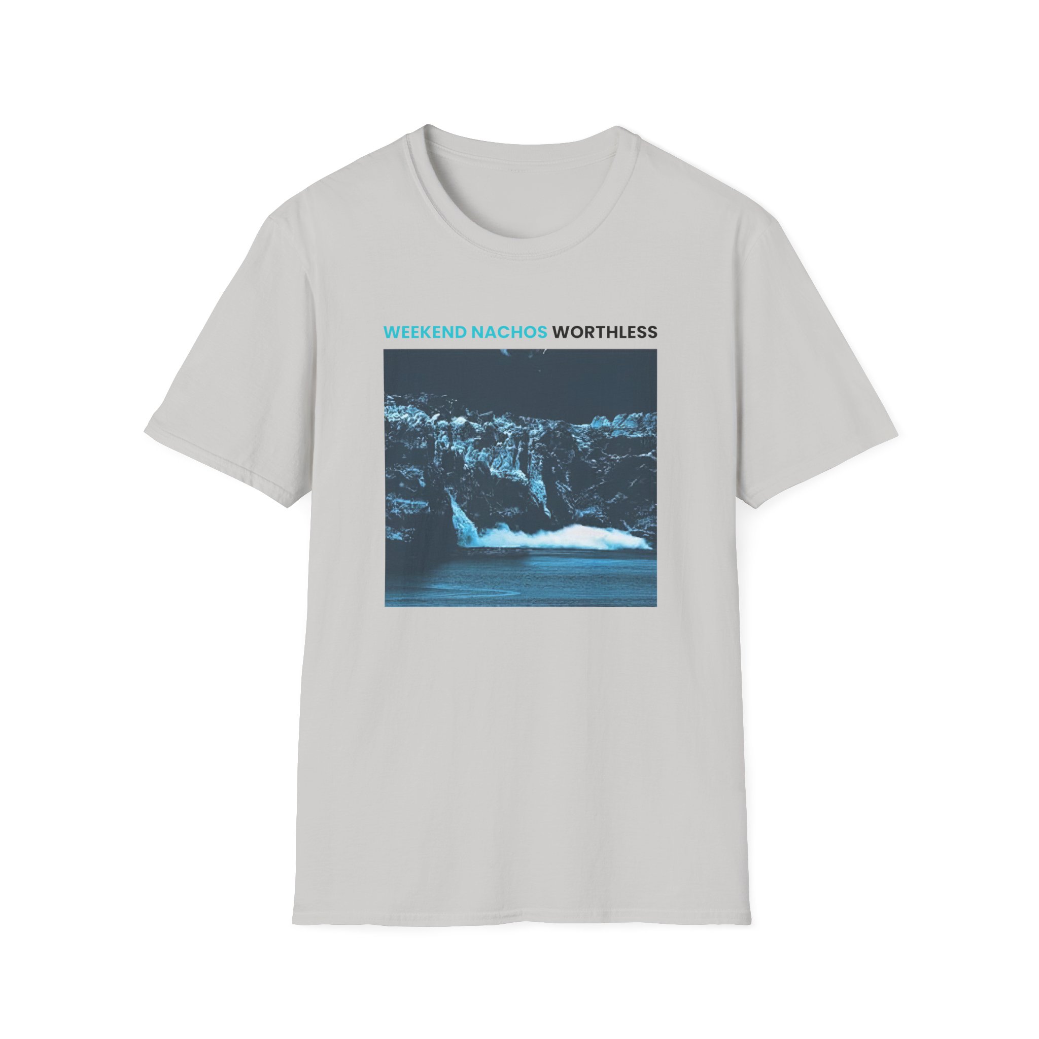 Weekend Nachos Worthless Unisex Softstyle T-Shirt - Image 7