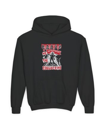 Levellers 2025 March We the Collective Tour Youth Heavy Blend Hooded Sweatshirt