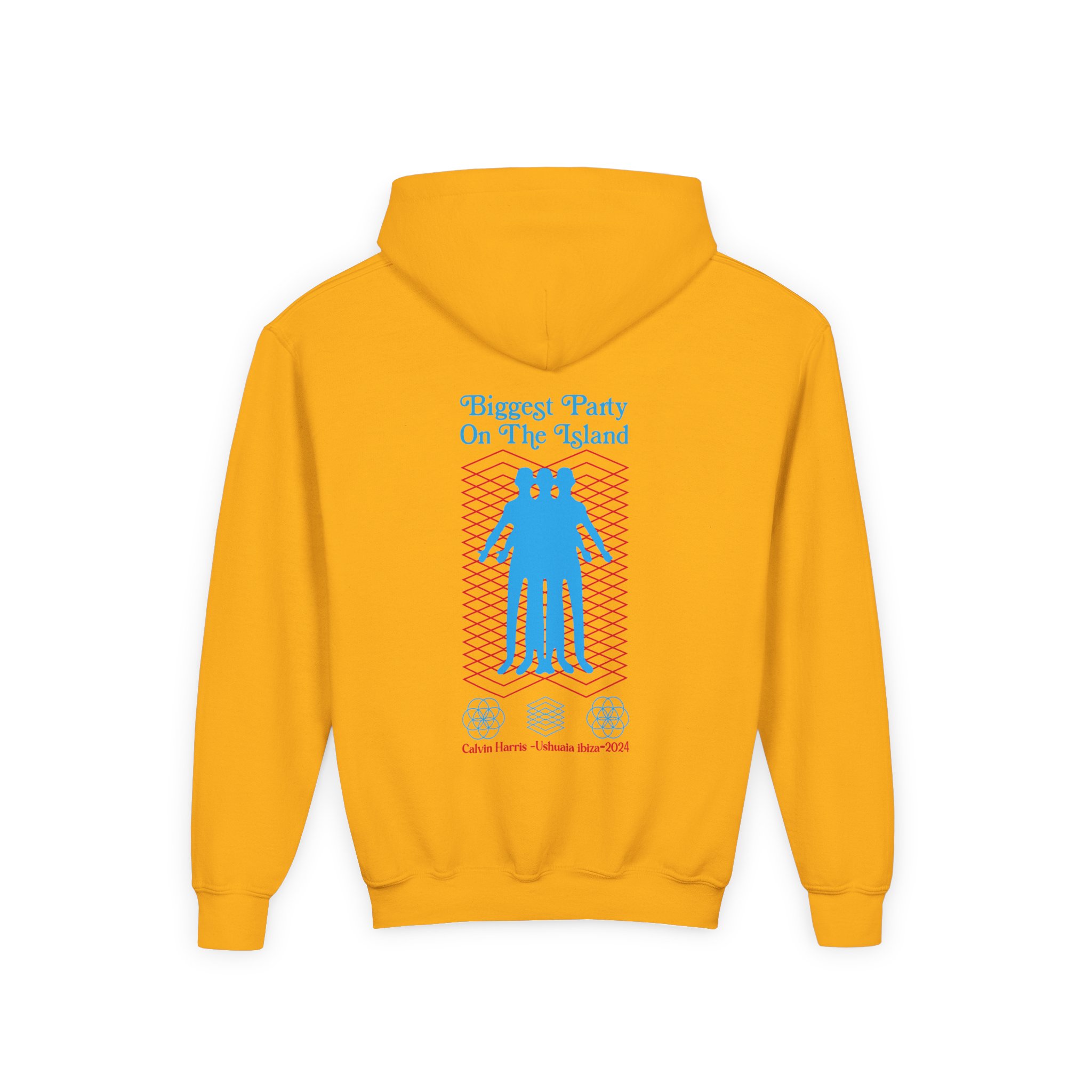 Youth Calvin Harris Ushuaia Higher Level Heavy Blend Hooded Sweatshirt - Image 8