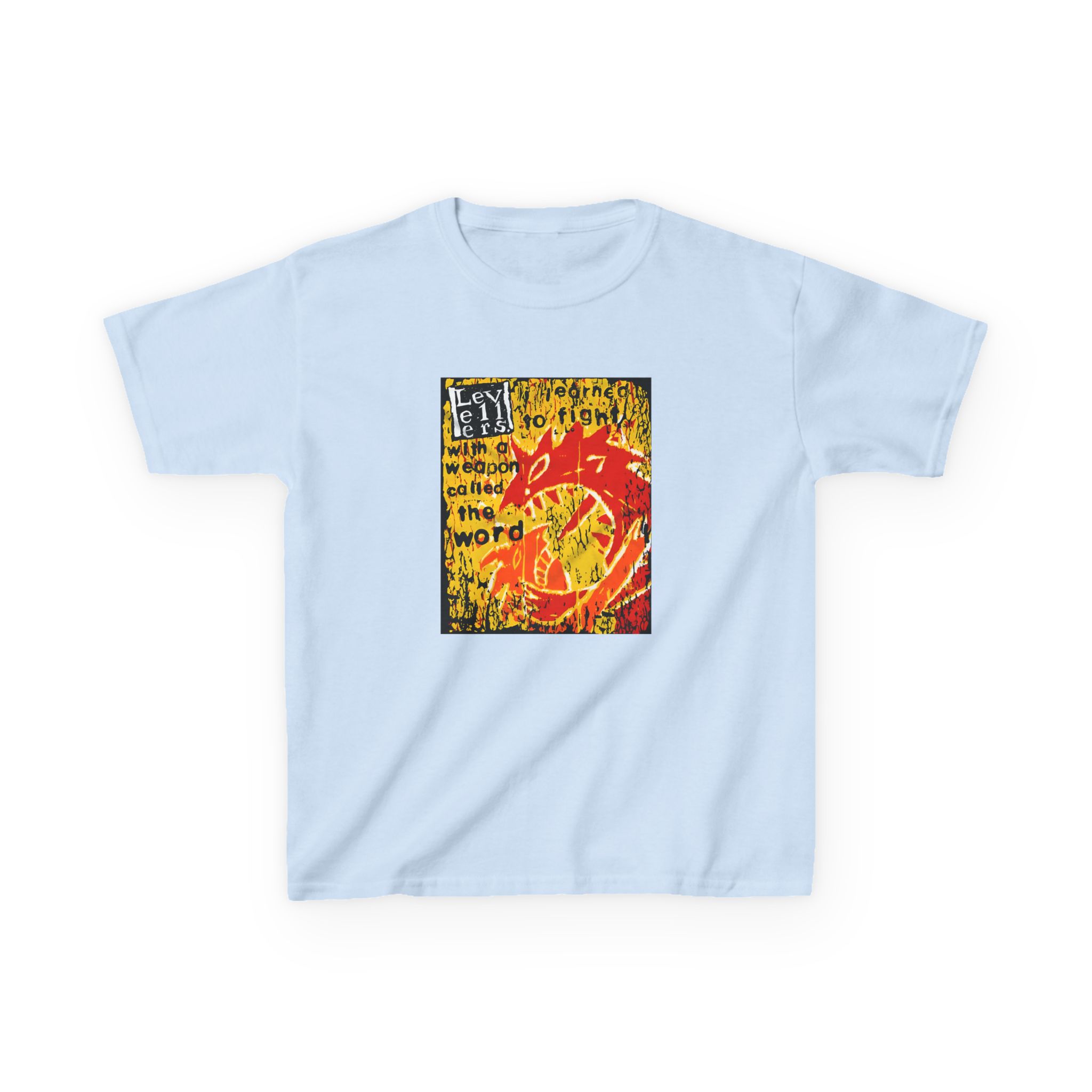 Levellers a Weapon Called the Word Kids Heavy Cotton™ Tee - Image 9
