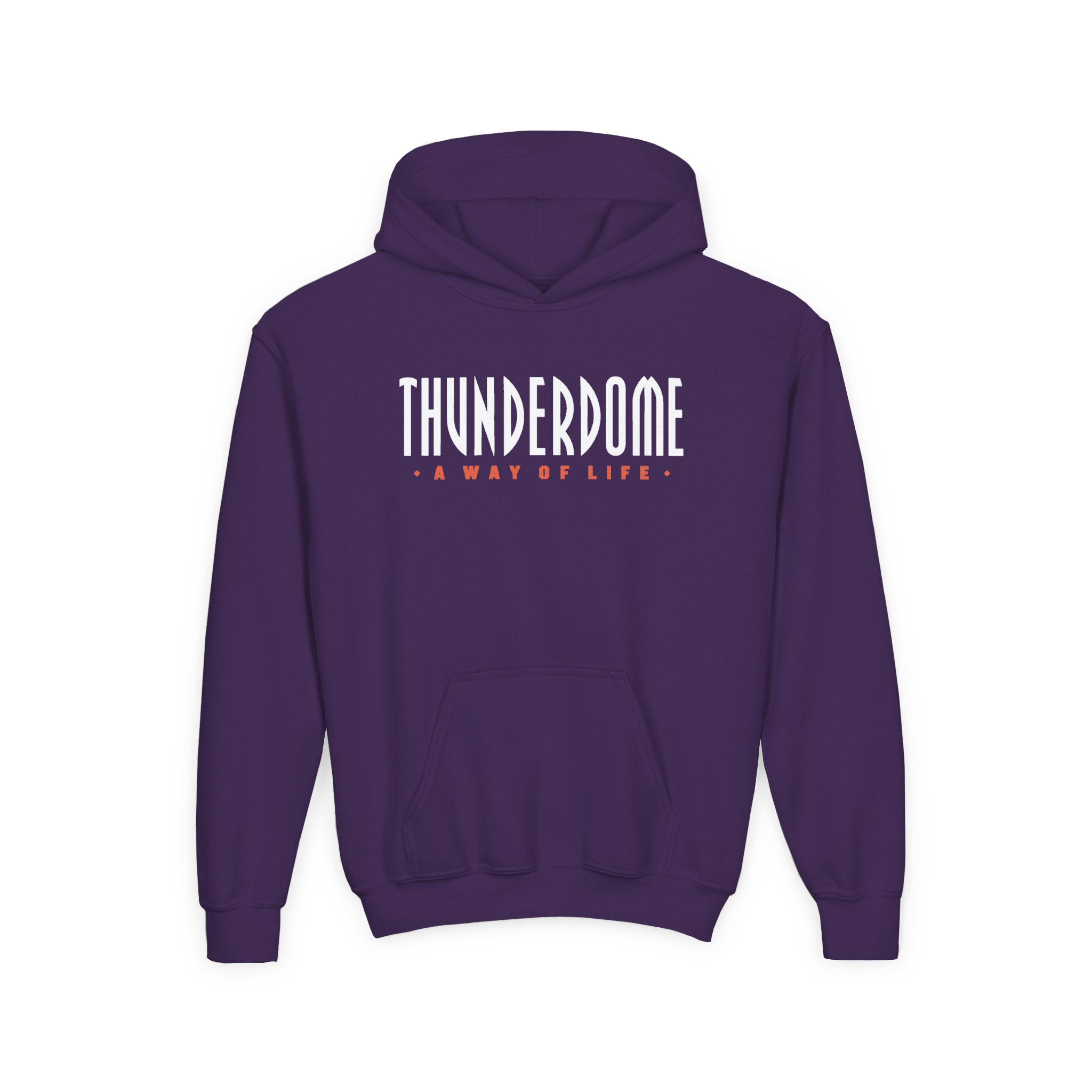Thunderdome Way of Life Youth Heavy Blend Hooded Sweatshirt - Image 11