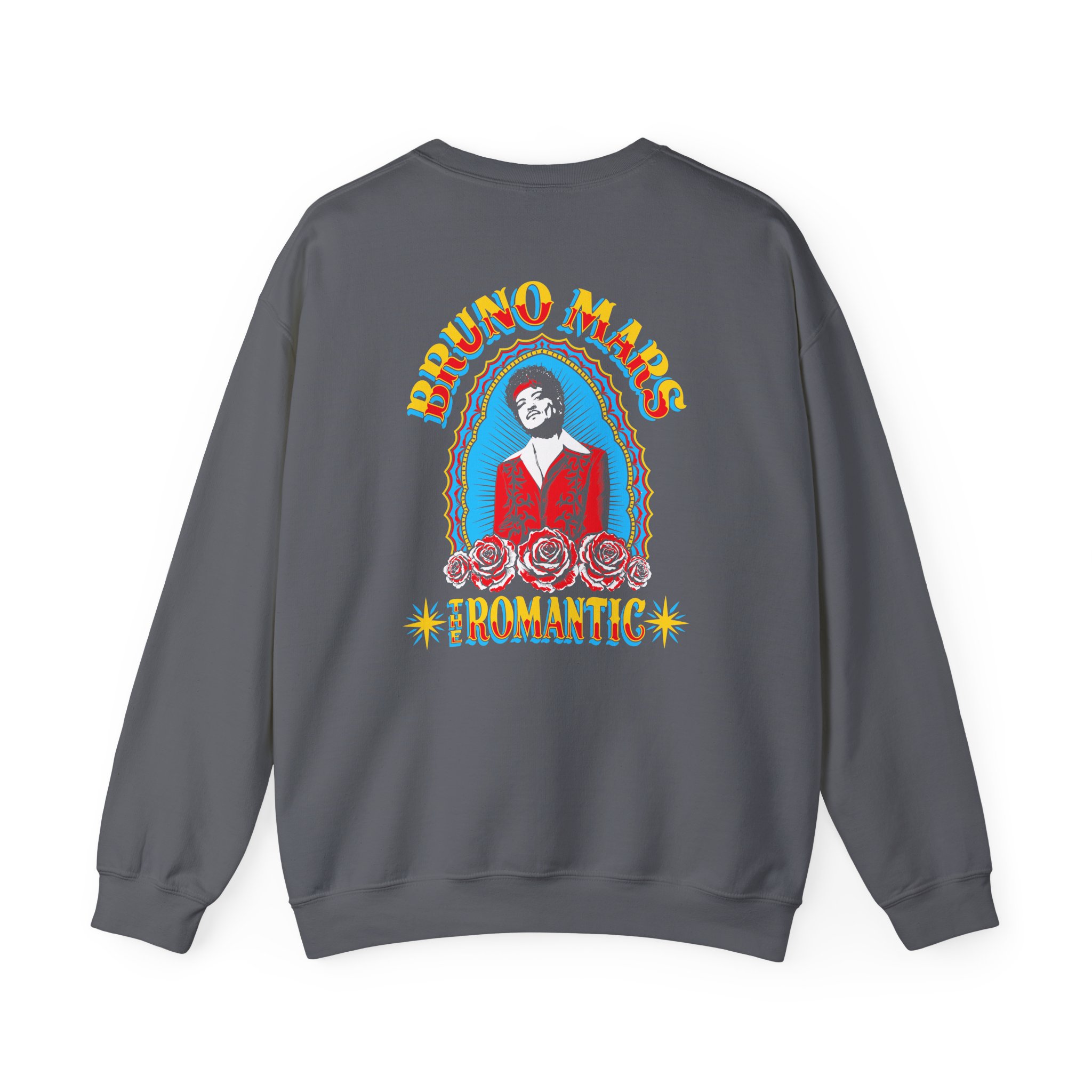 Bruno Mars the Romantic Halo Unisex Heavy Blend™ Crewneck Sweatshirt - Image 8