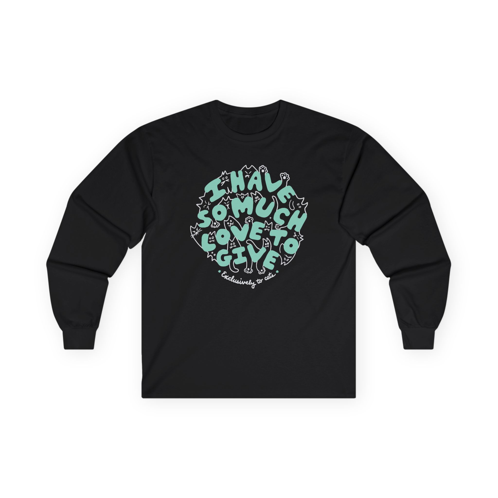 Dropout Exclusively To Cats Unisex Ultra Cotton Long Sleeve Tee