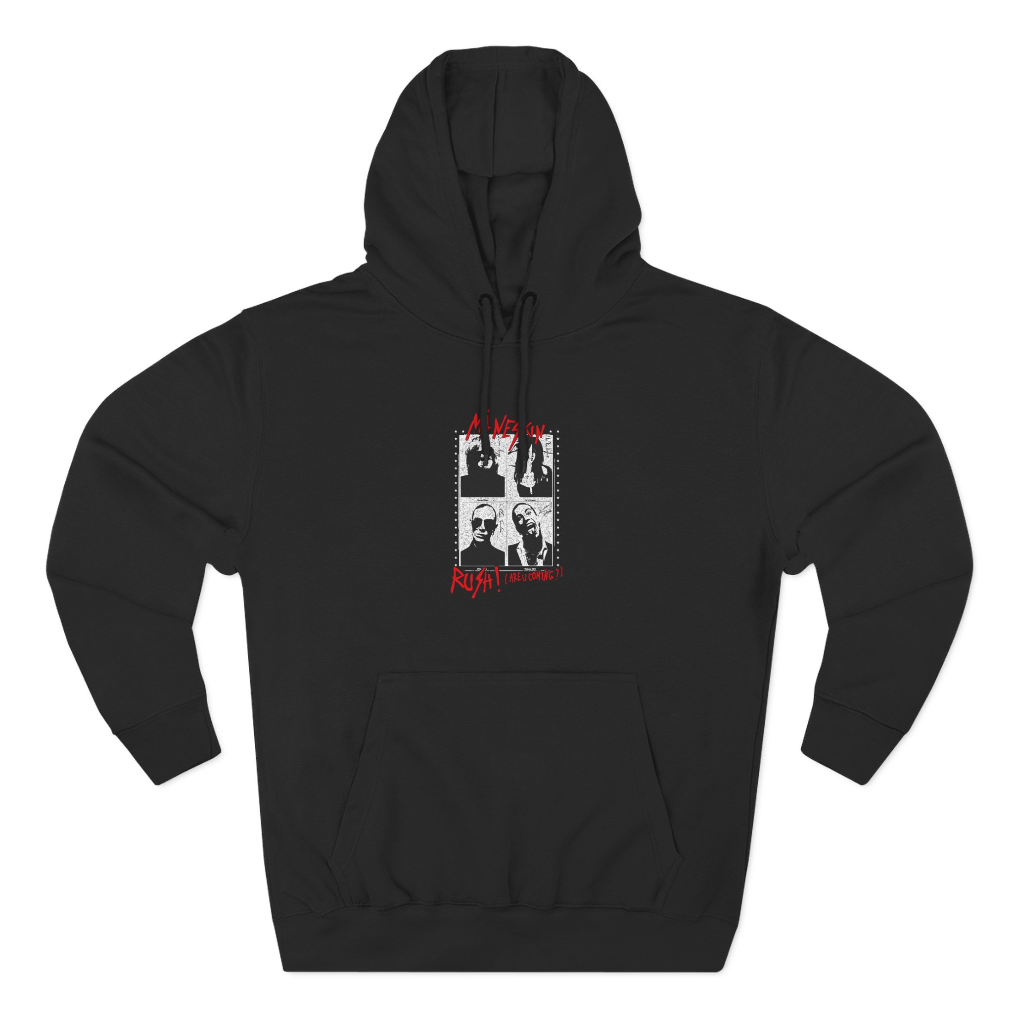 Maneskin RUSH! Three-Panel Fleece Hoodie