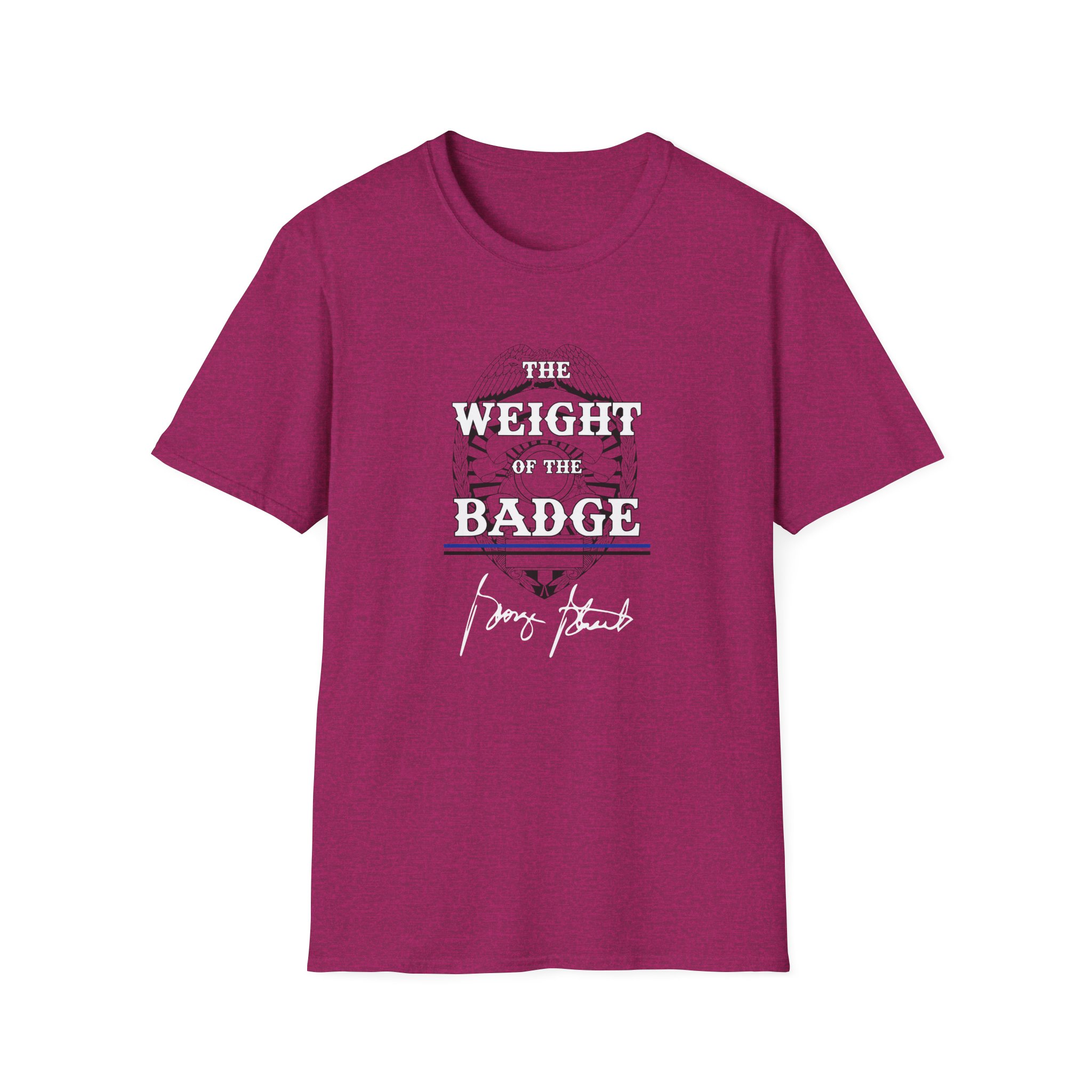 George Strait Satin Unisex Softstyle T-Shirt - Image 3