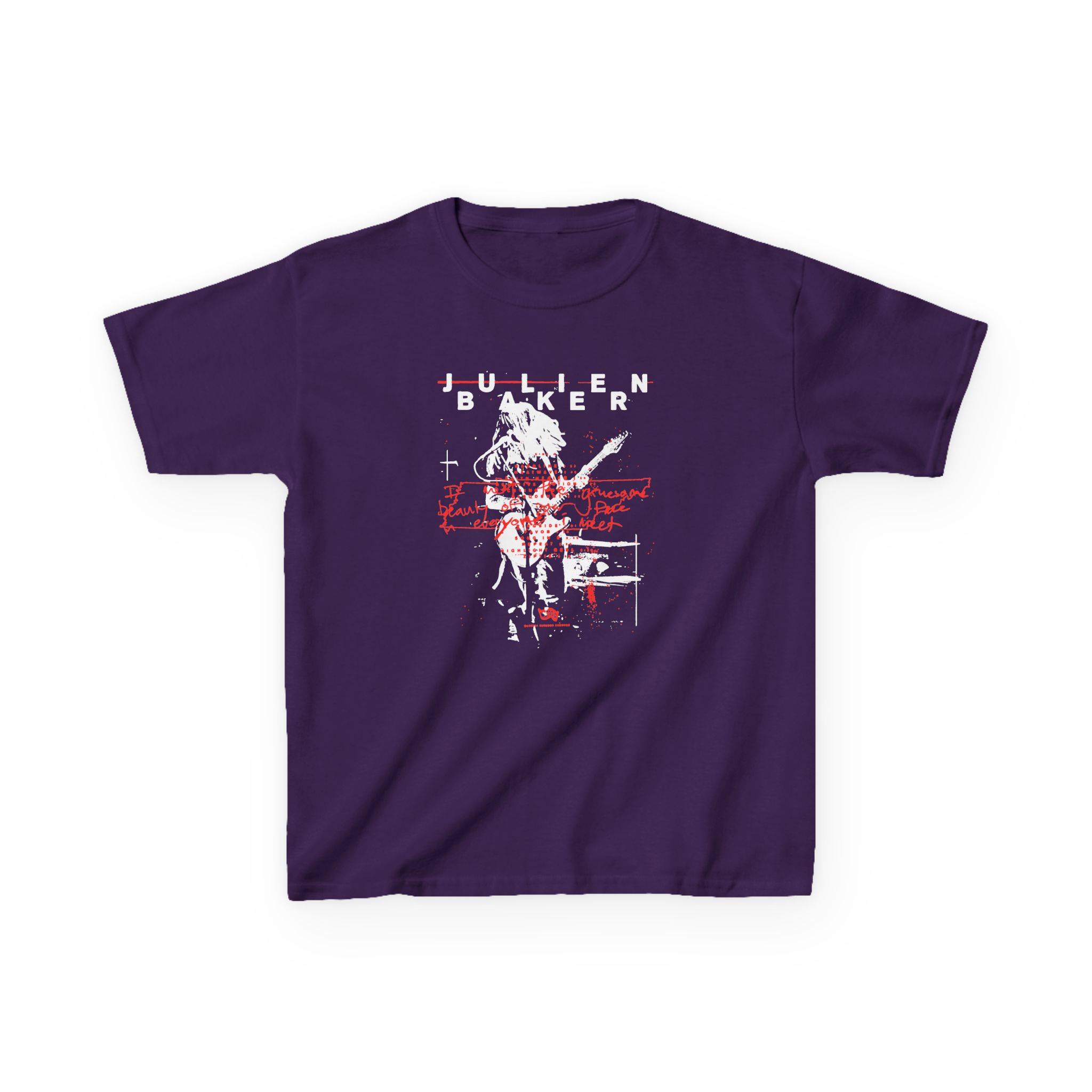 Julien Baker Live Flier Kids Heavy Cotton™ Tee - Image 9