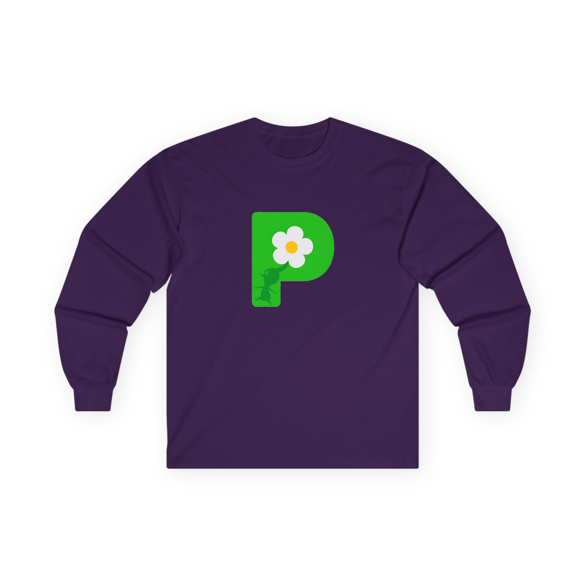NTD Pikmin Logo Unisex Ultra Cotton Long Sleeve Tee - Image 23