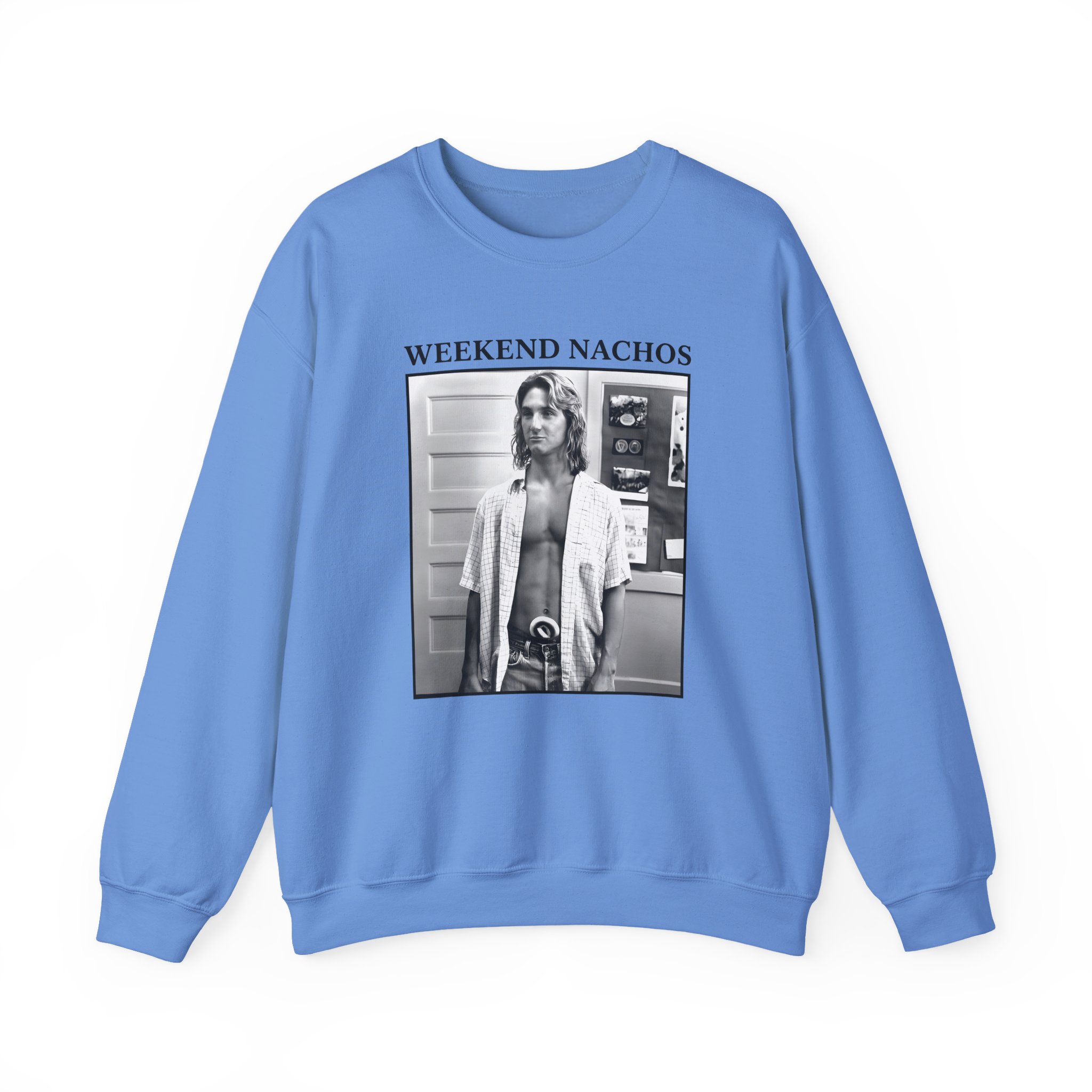 Weekend Nachos Unisex Heavy Blend™ Crewneck Sweatshirt - Image 11