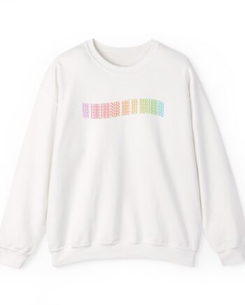 D L My Girlfriends Are My Boyfriend Pride Unisex Heavy Blend™ Crewneck Sweatshirt