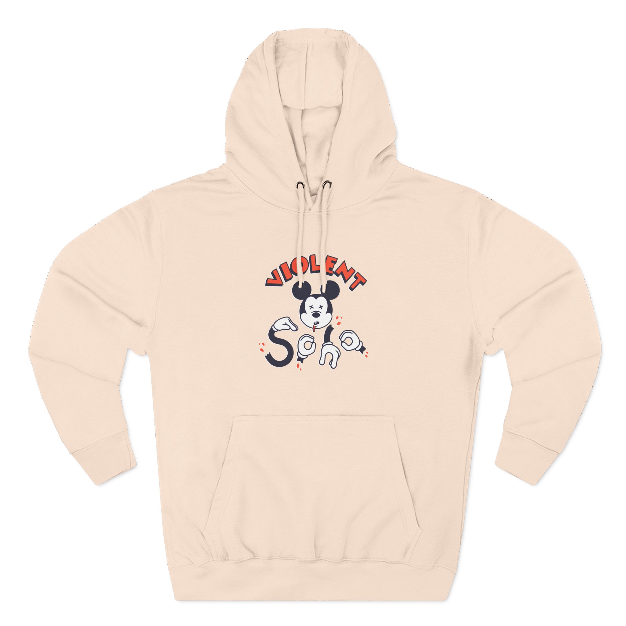 Violent Soho Dead Mouse Three-Panel Fleece Hoodie - Image 9
