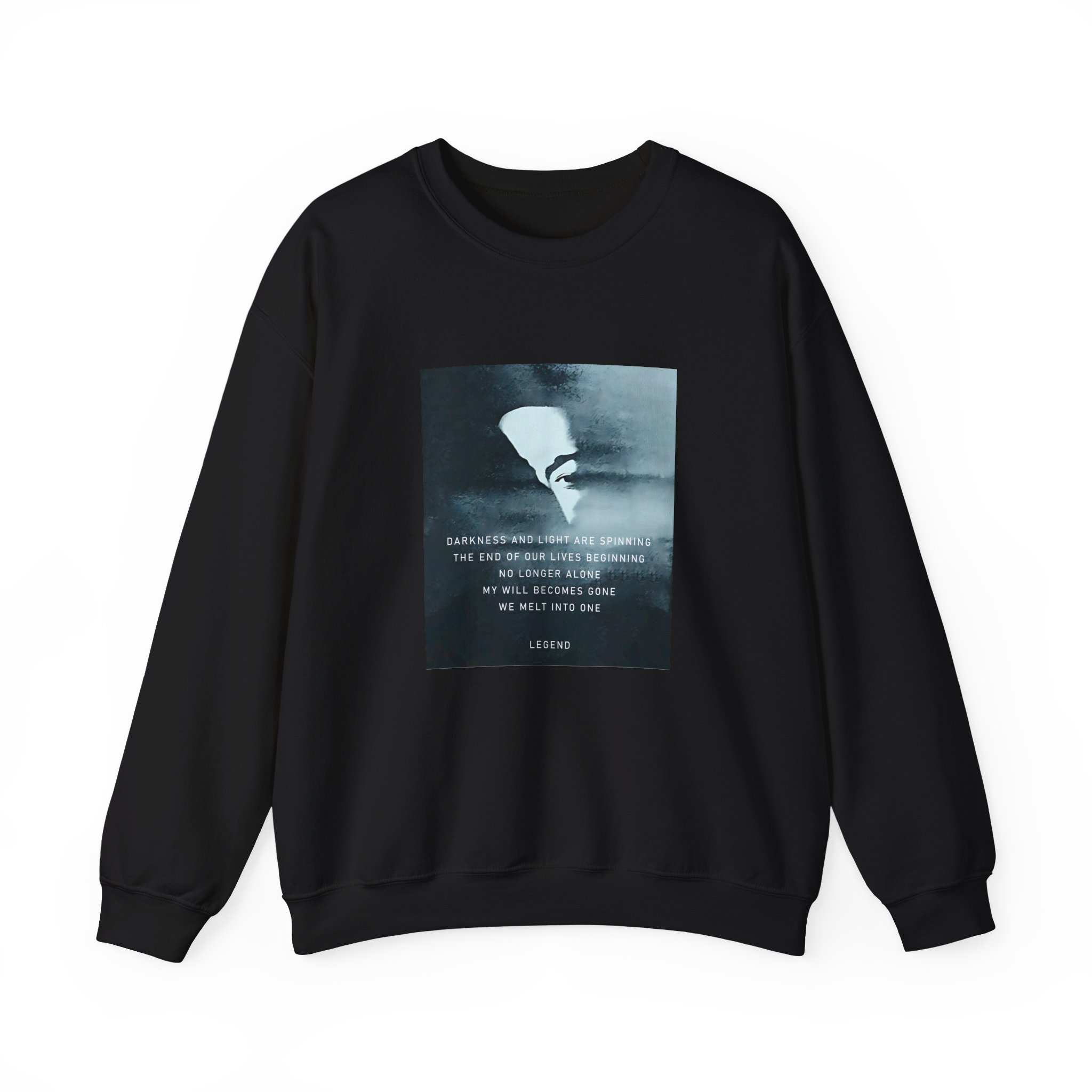 John Legend Darkness Lyrics Unisex Heavy Blend™ Crewneck Sweatshirt