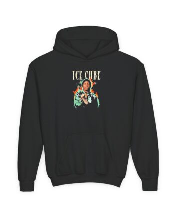 Ice Cube Chrome Flames Youth Heavy Blend Hooded Sweatshirt
