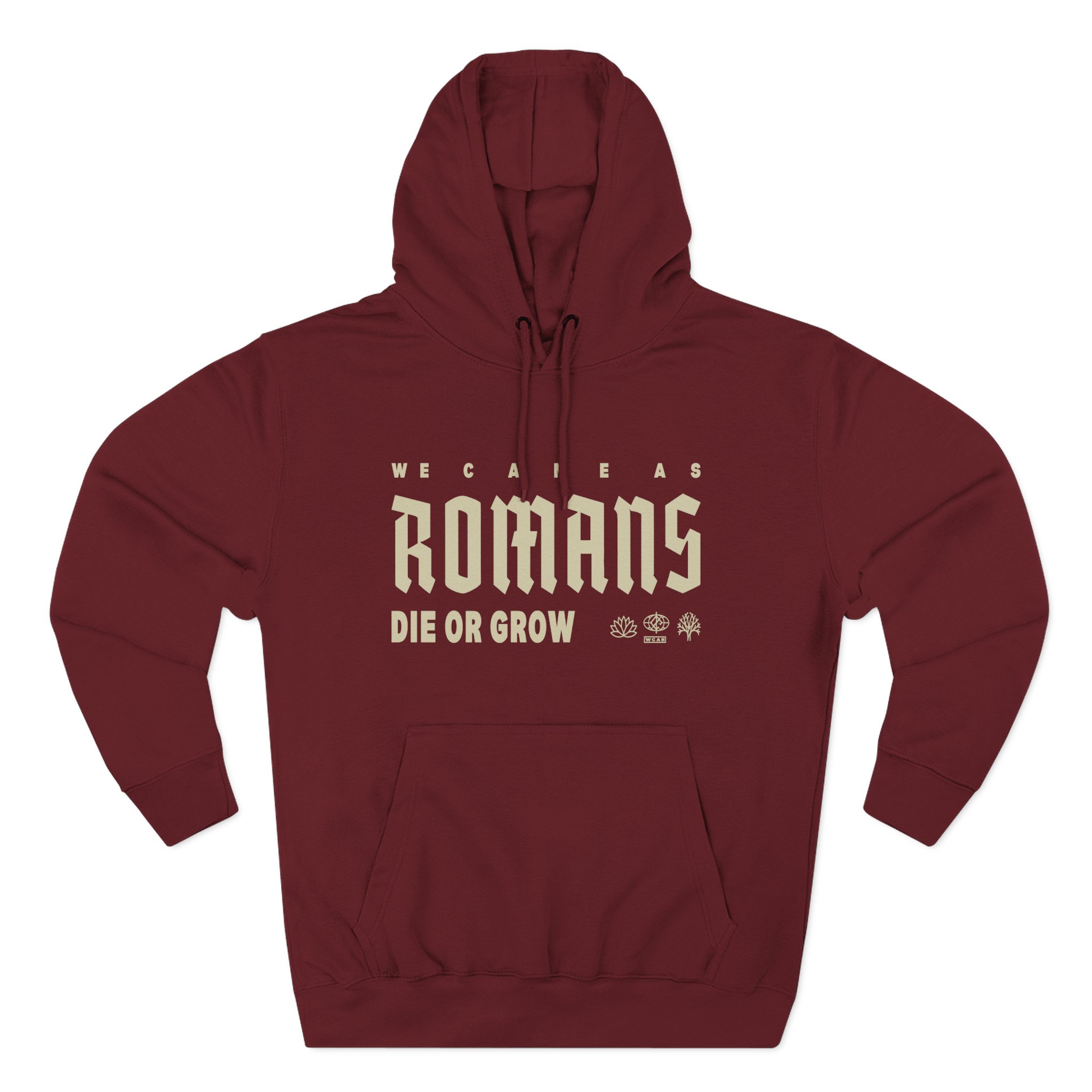 We Came as Romans Die or Grow Three-Panel Fleece Hoodie - Image 15